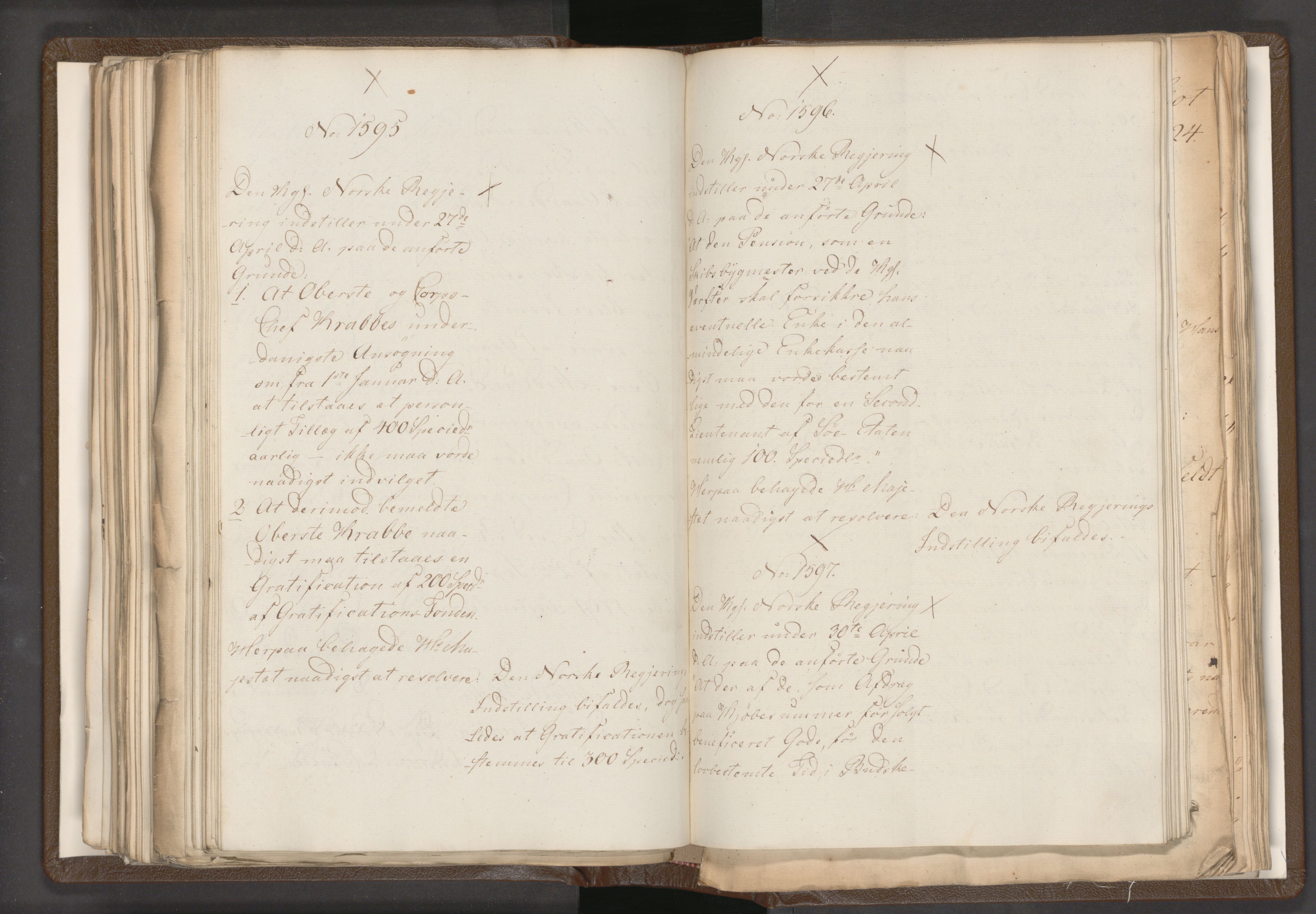 Statsrådssekretariatet, AV/RA-S-1001/A/Ab/L0018: Kgl. res. nr. 1112-1753, 1. halvår, 1824