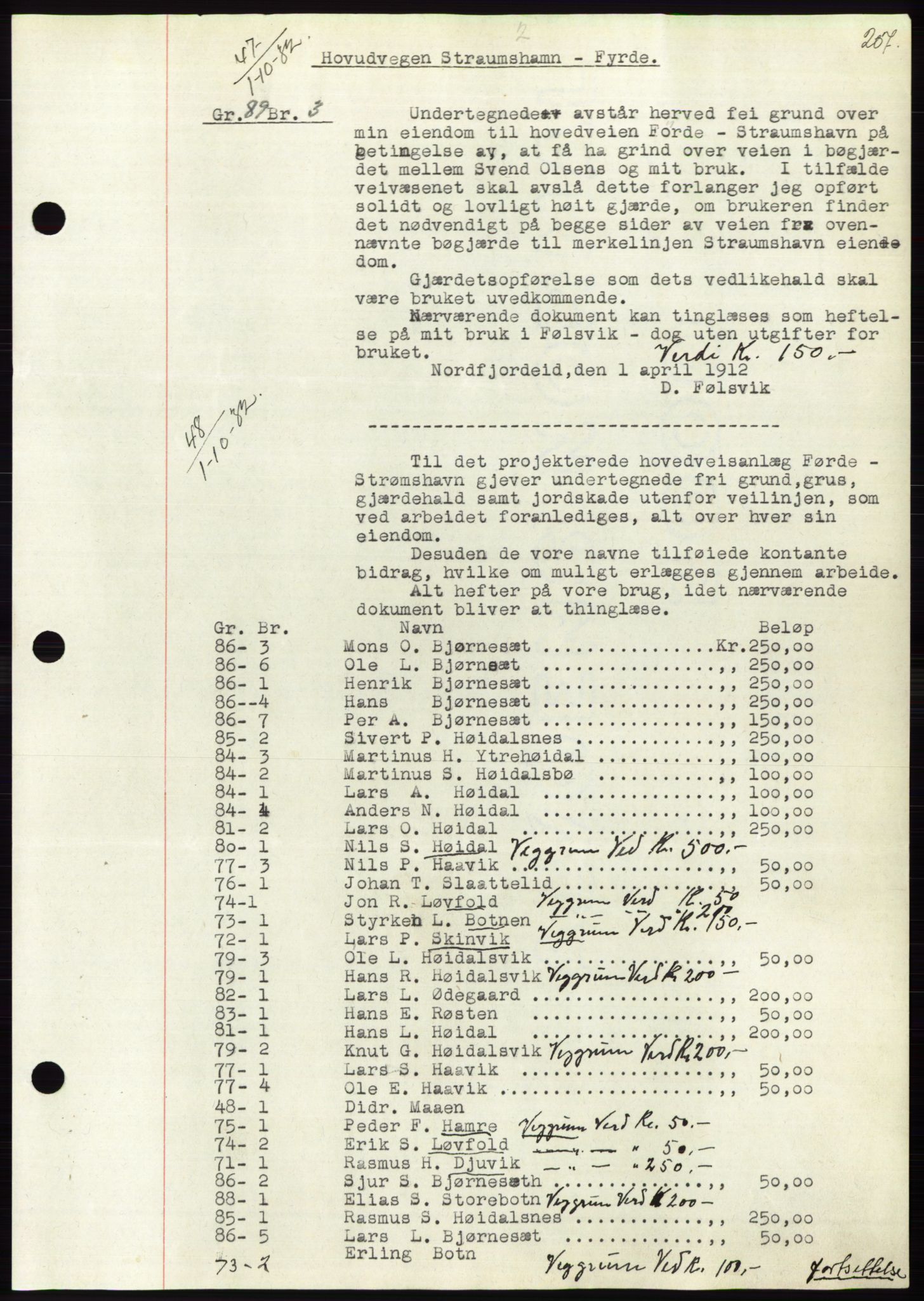 Søre Sunnmøre sorenskriveri, AV/SAT-A-4122/1/2/2C/L0054: Pantebok nr. 48, 1932-1933, Tingl.dato: 01.10.1932