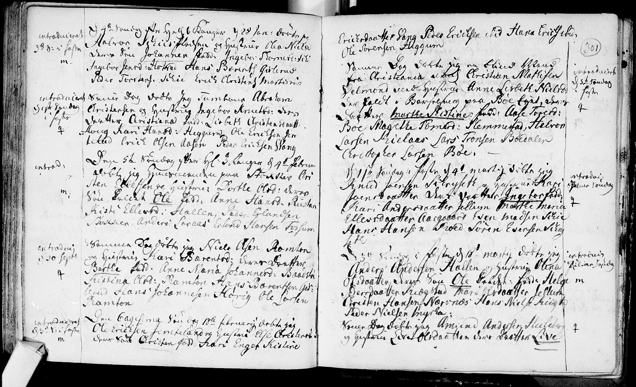 Røyken kirkebøker, SAKO/A-241/F/Fa/L0002: Ministerialbok nr. 2, 1731-1782, s. 301