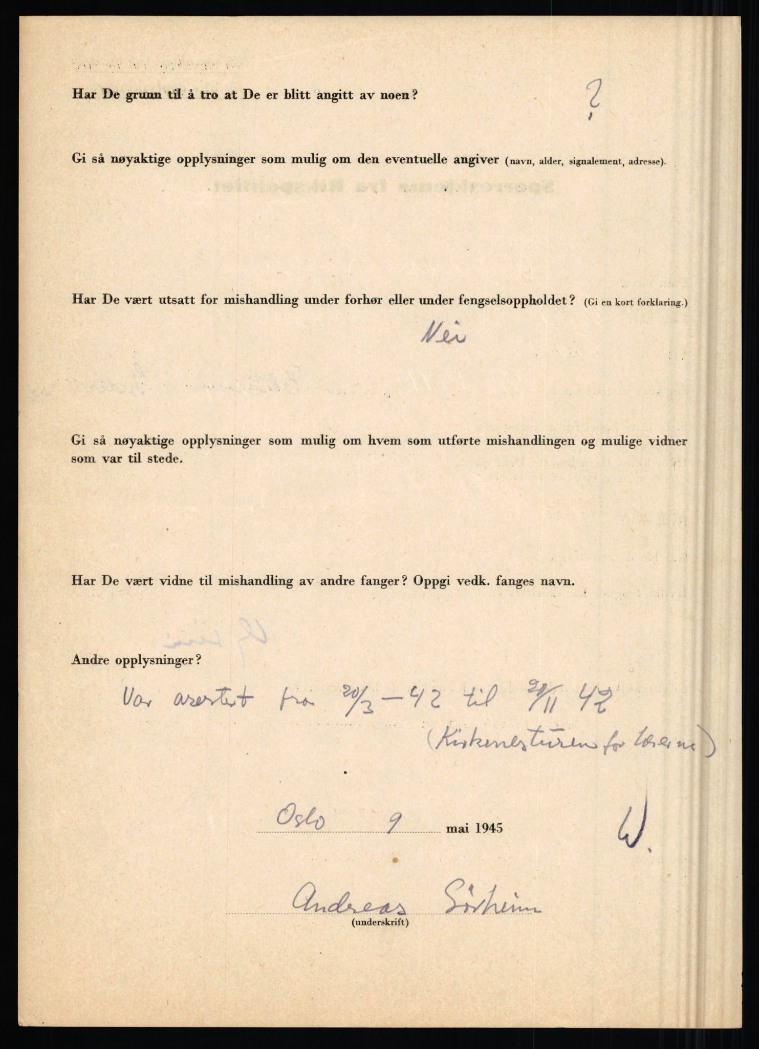 Rikspolitisjefen, AV/RA-S-1560/L/L0016: Sti, Lauritz - Tettum, Karl August, 1940-1945, s. 852