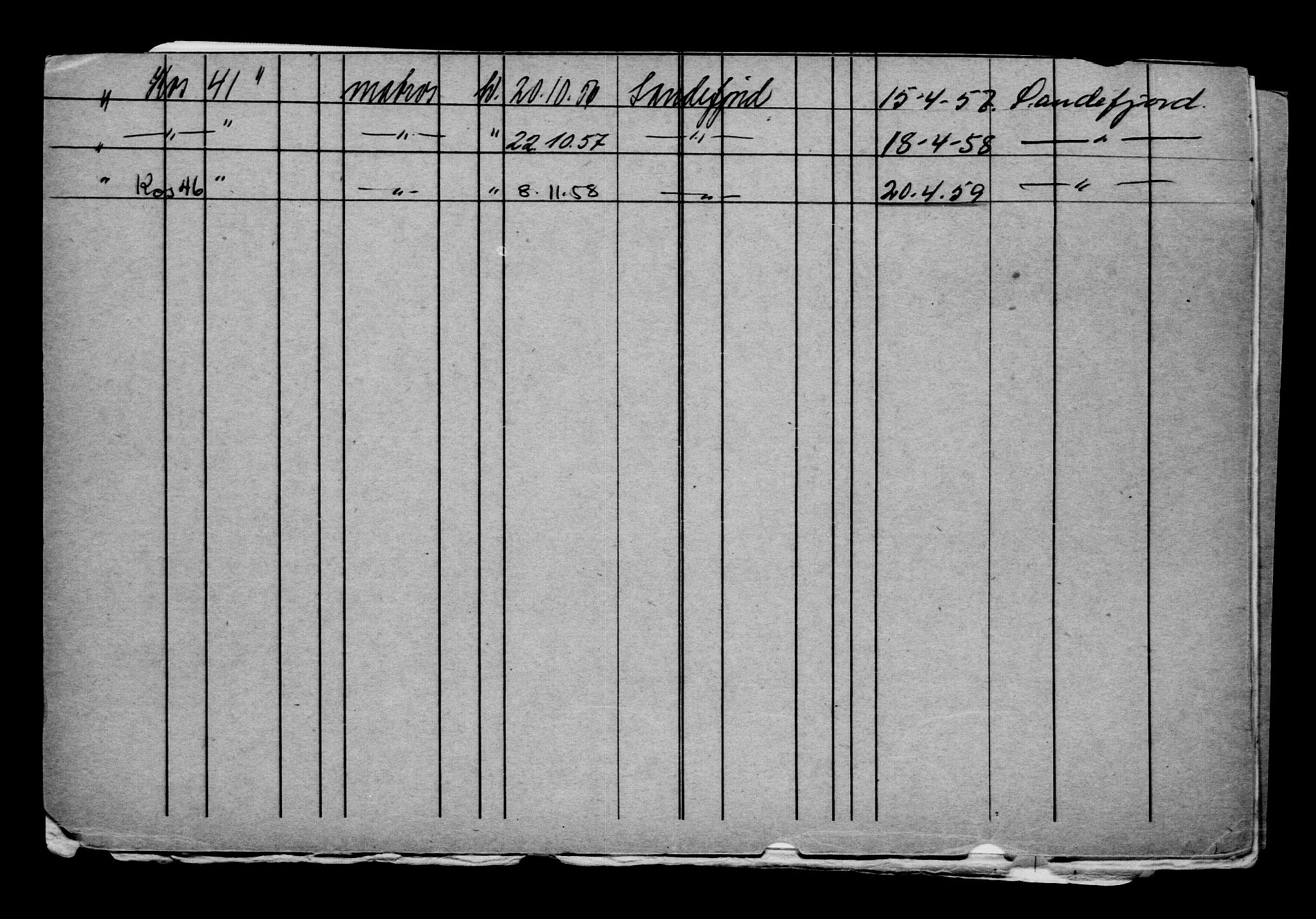 Direktoratet for sjømenn, AV/RA-S-3545/G/Gb/L0218: Hovedkort, 1923, s. 167