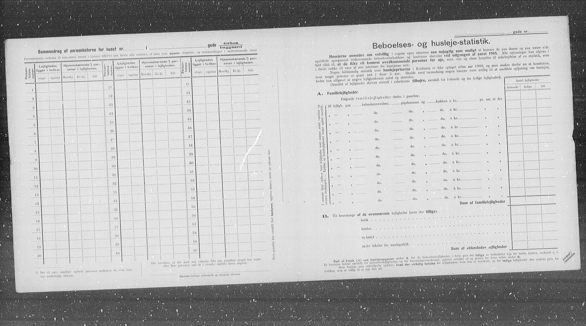 OBA, Kommunal folketelling 31.12.1905 for Kristiania kjøpstad, 1905, s. 27311