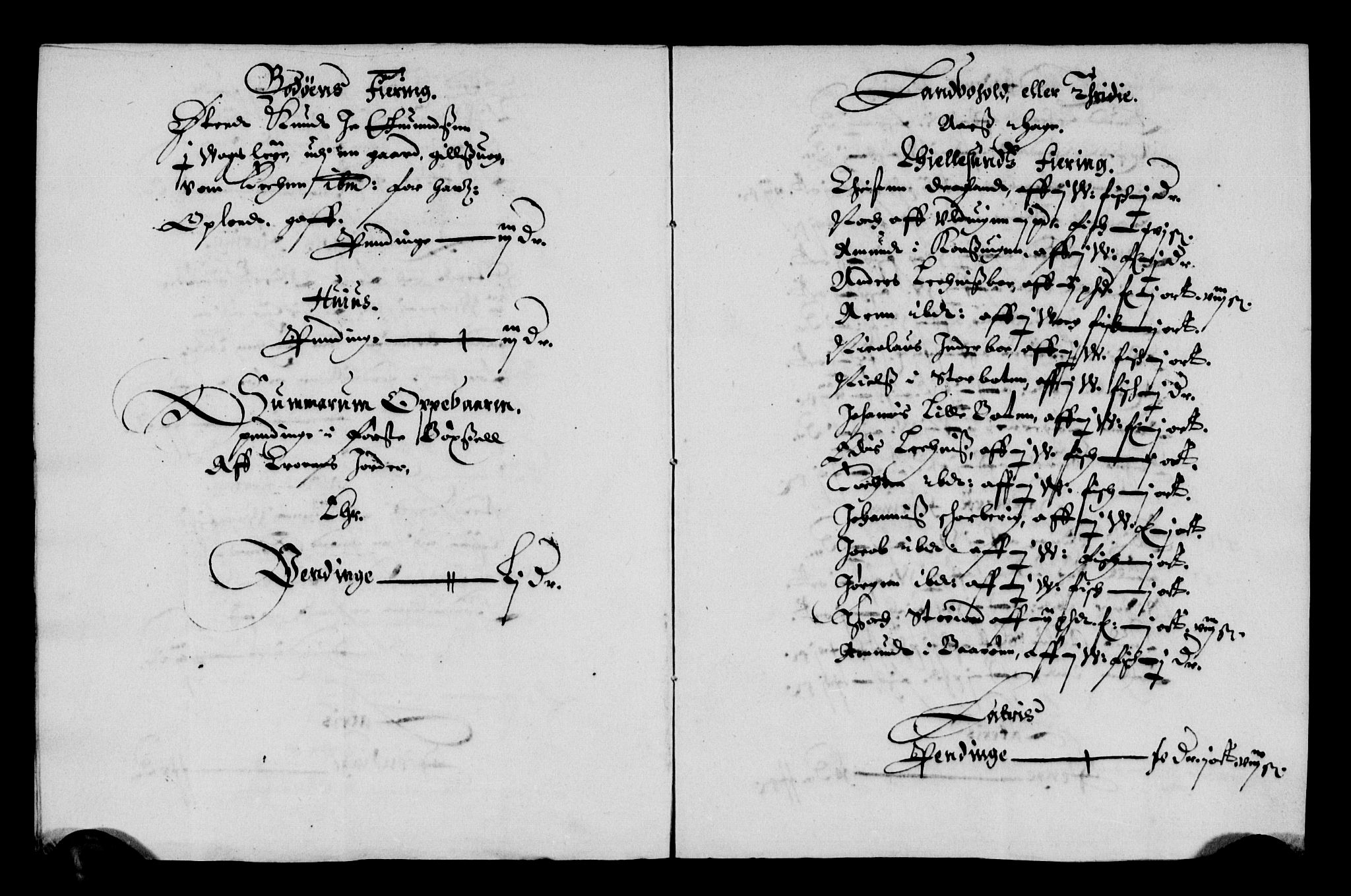 Rentekammeret inntil 1814, Reviderte regnskaper, Lensregnskaper, AV/RA-EA-5023/R/Rb/Rbz/L0028: Nordlandenes len, 1638-1646