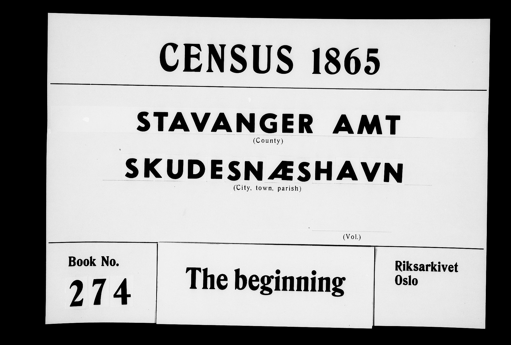 RA, Folketelling 1865 for 1150P Skudenes prestegjeld, 1865, s. 202