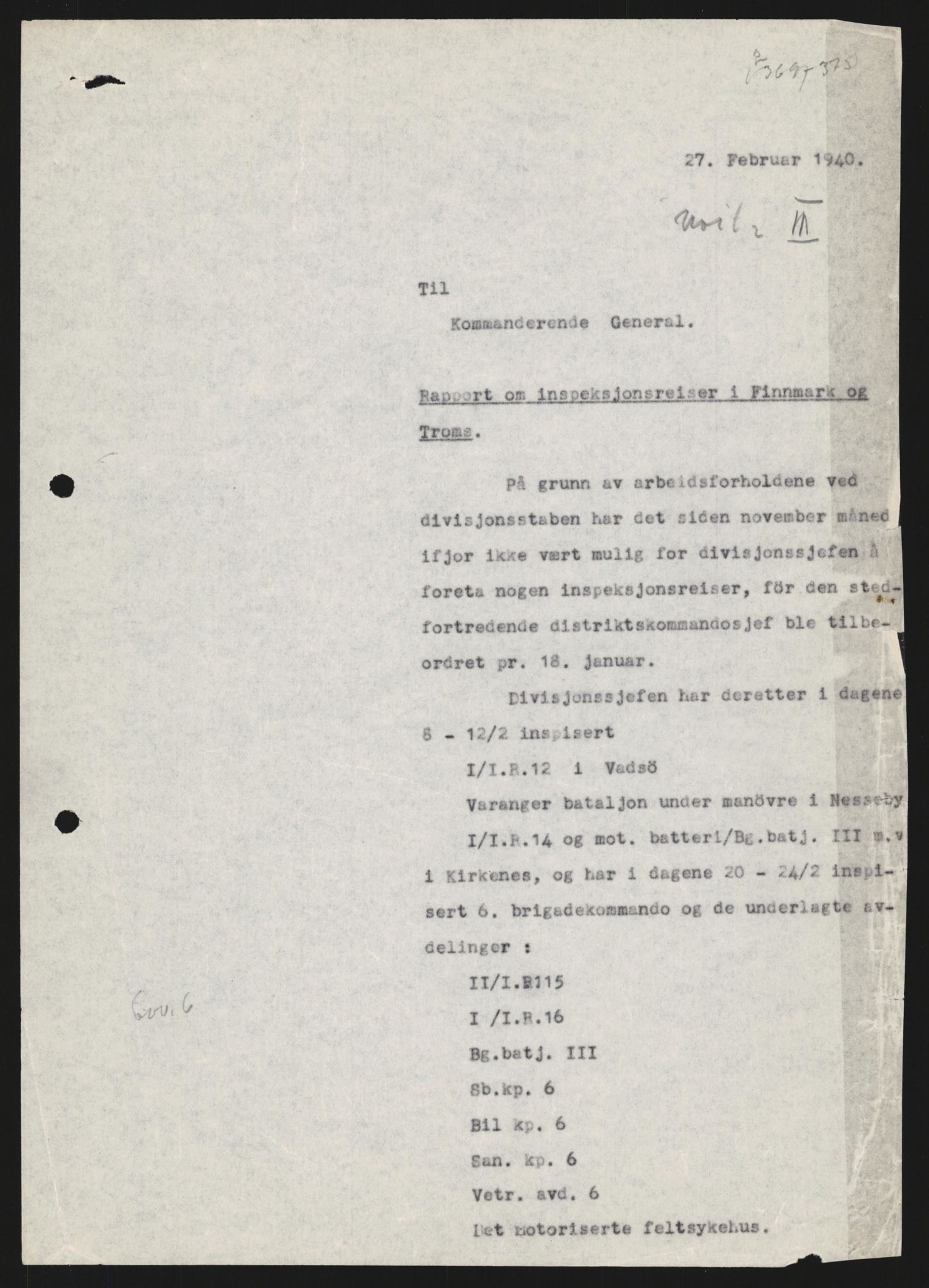 Forsvaret, Forsvarets krigshistoriske avdeling, AV/RA-RAFA-2017/Y/Yb/L0130: II-C-11-600  -  6. Divisjon / 6. Distriktskommando, 1940, s. 373