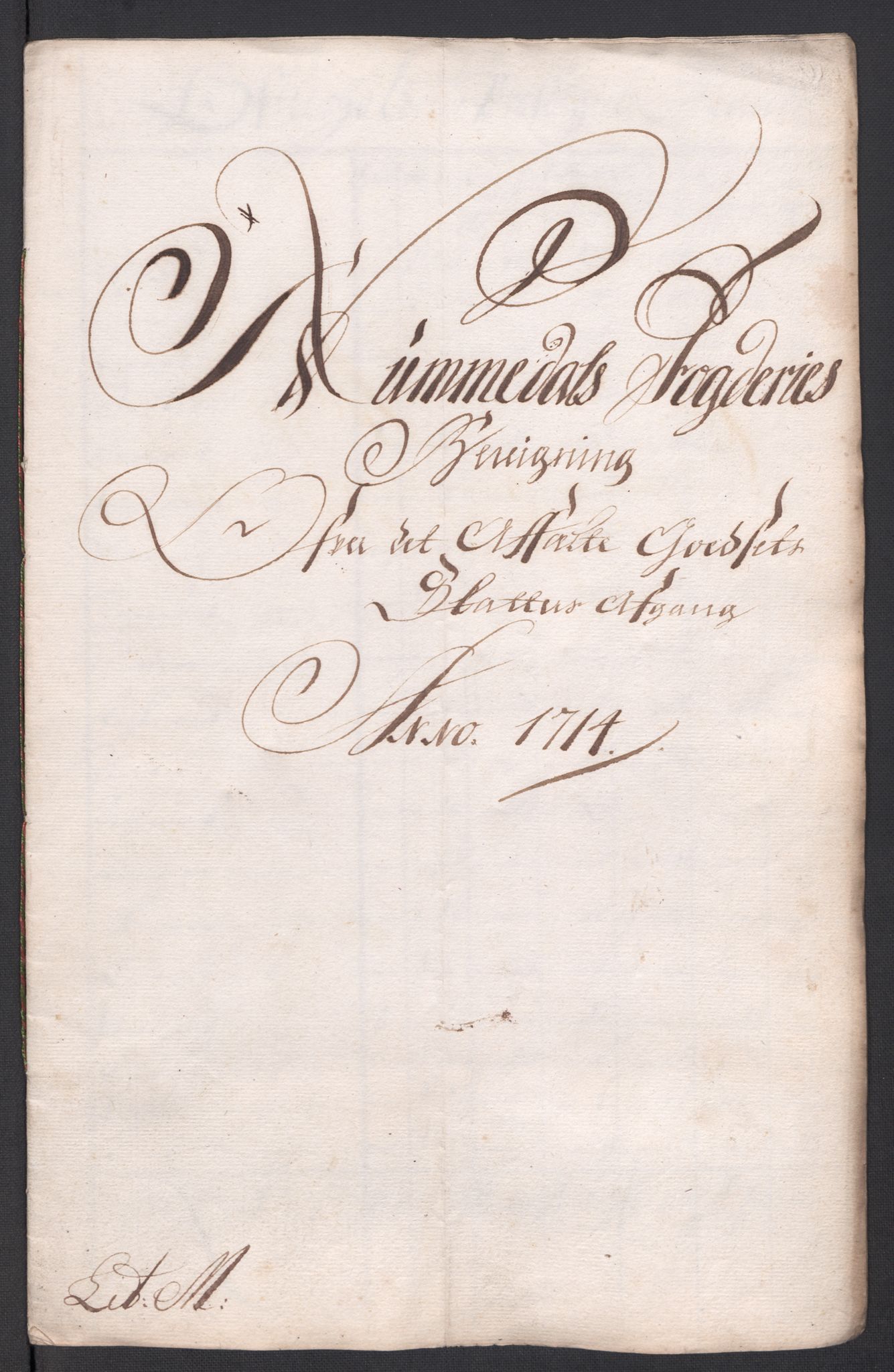 Rentekammeret inntil 1814, Reviderte regnskaper, Fogderegnskap, RA/EA-4092/R64/L4435: Fogderegnskap Namdal, 1714, s. 217