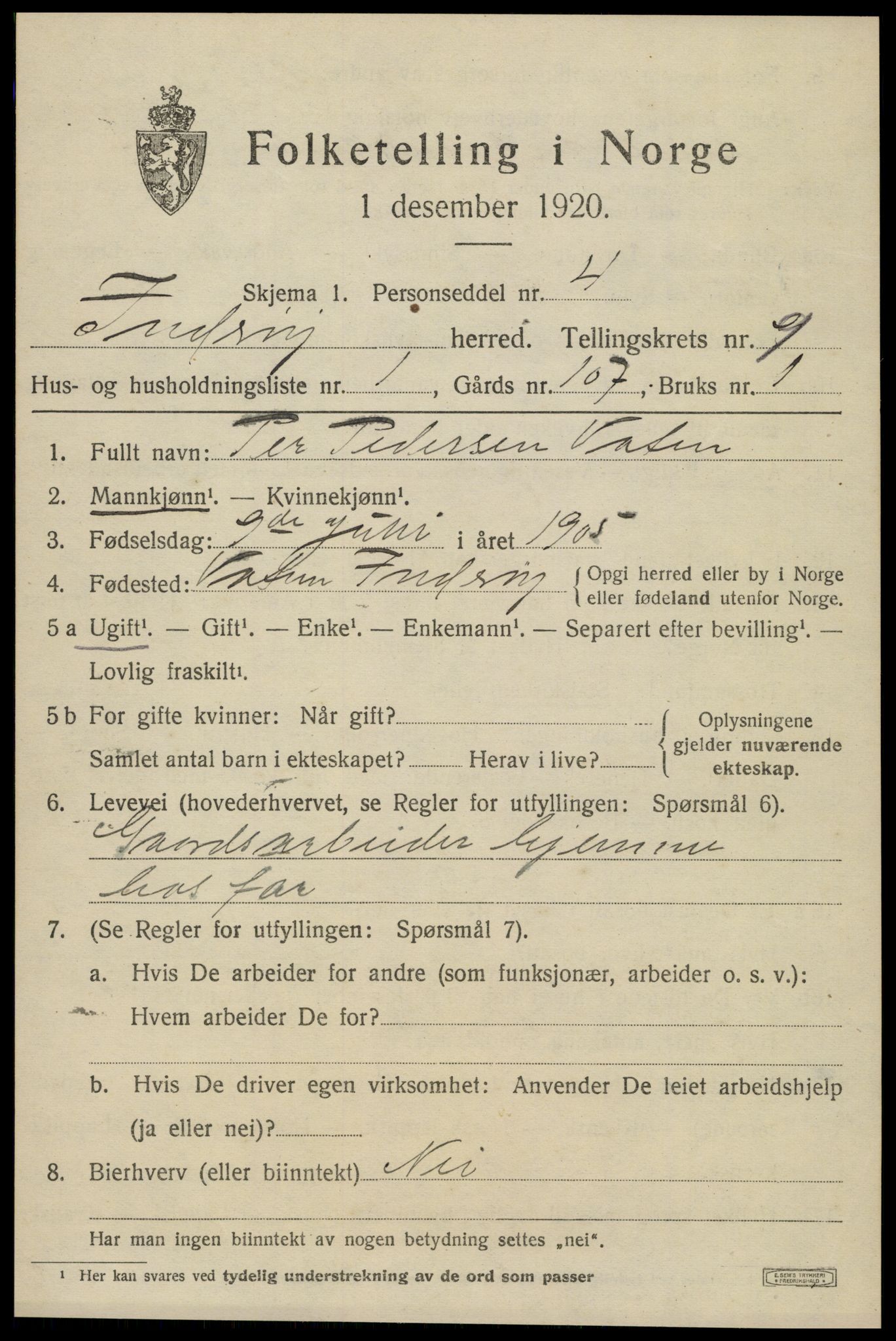 SAT, Folketelling 1920 for 1729 Inderøy herred, 1920, s. 6031