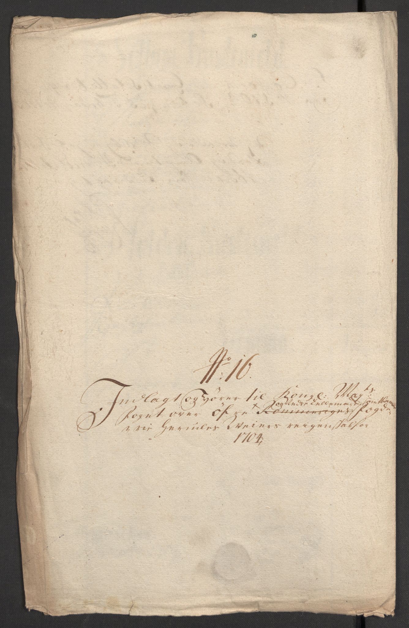 Rentekammeret inntil 1814, Reviderte regnskaper, Fogderegnskap, RA/EA-4092/R36/L2112: Fogderegnskap Øvre og Nedre Telemark og Bamble, 1704, s. 5