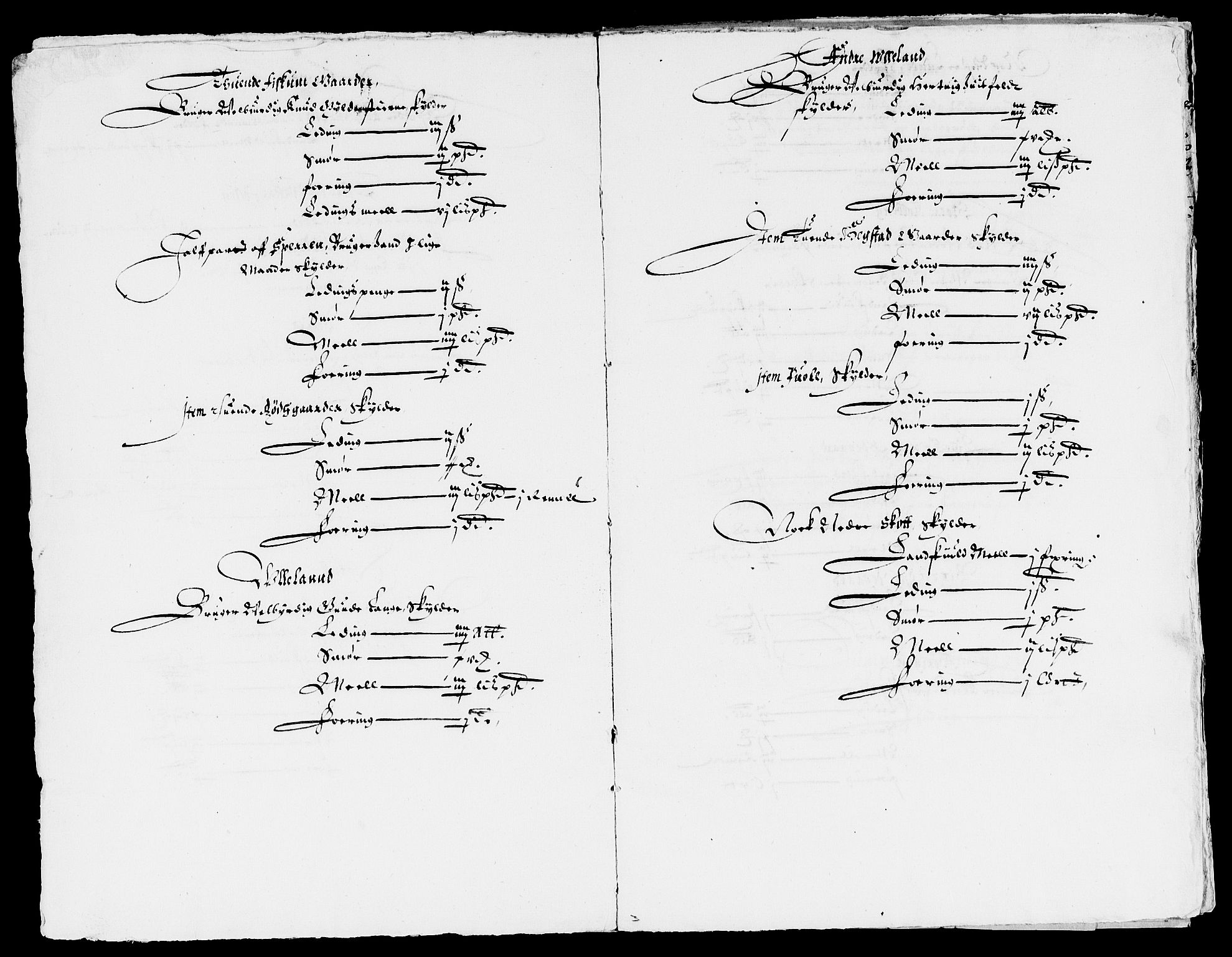 Rentekammeret inntil 1814, Reviderte regnskaper, Lensregnskaper, AV/RA-EA-5023/R/Rb/Rbl/L0001: Brunla len med Numedal len til 1628,  Sandsvær len 1626-28 og Eiker len 1626-37, 1617-1627