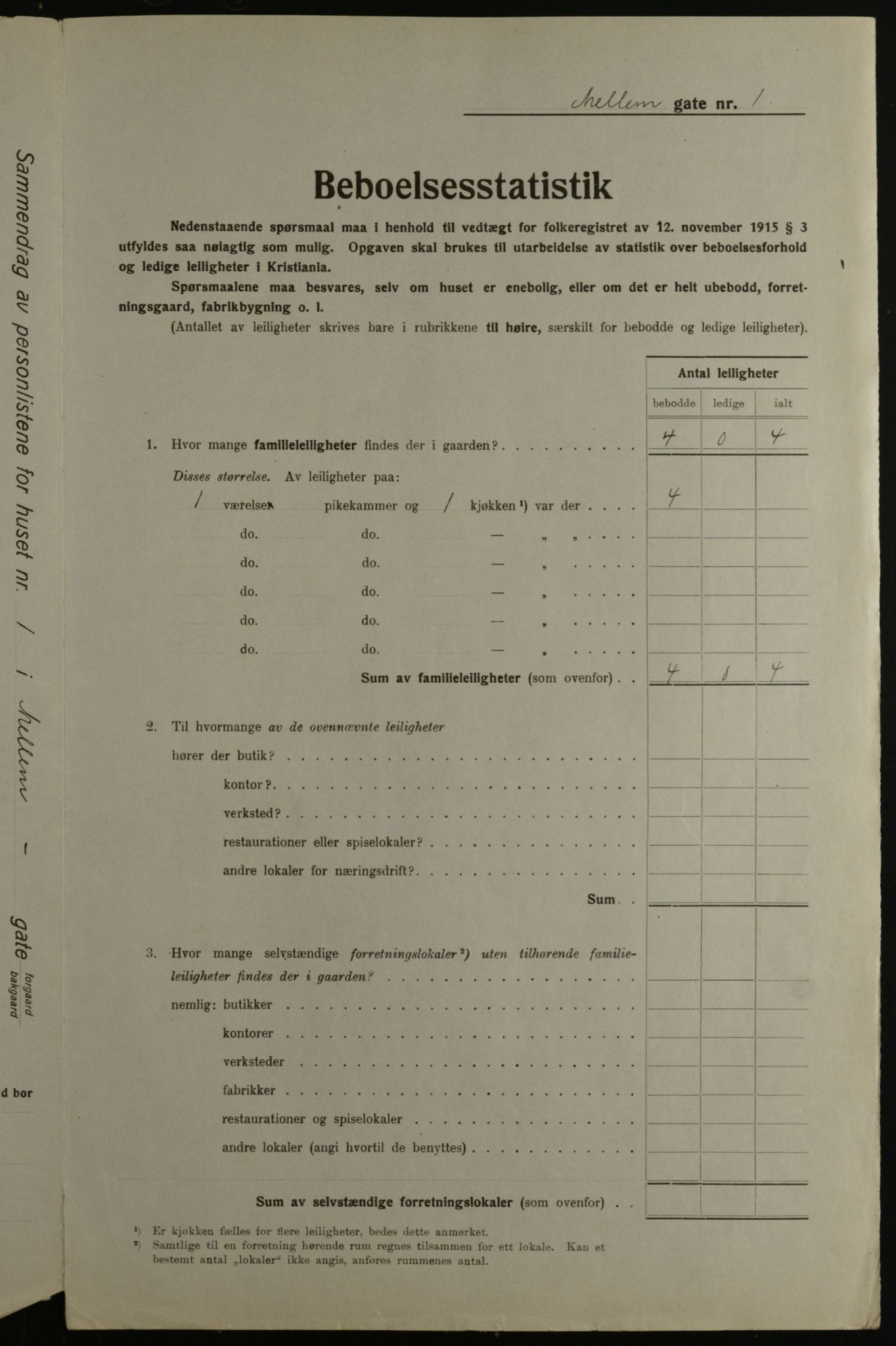 OBA, Kommunal folketelling 1.12.1923 for Kristiania, 1923, s. 71979