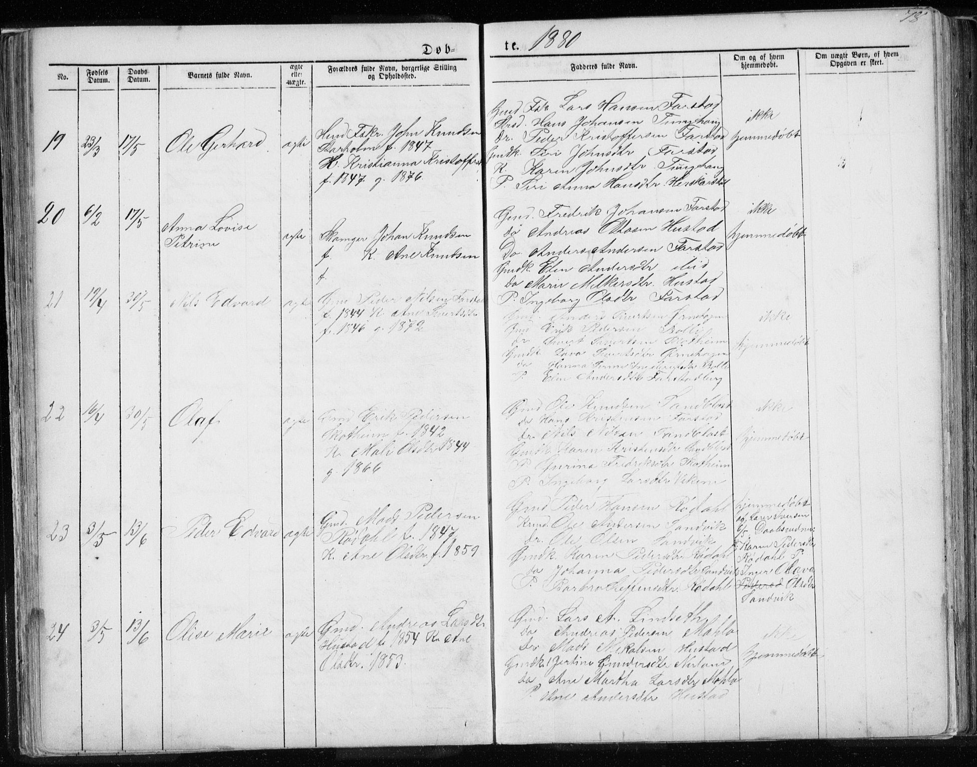 Ministerialprotokoller, klokkerbøker og fødselsregistre - Møre og Romsdal, AV/SAT-A-1454/567/L0782: Klokkerbok nr. 567C02, 1867-1886, s. 78