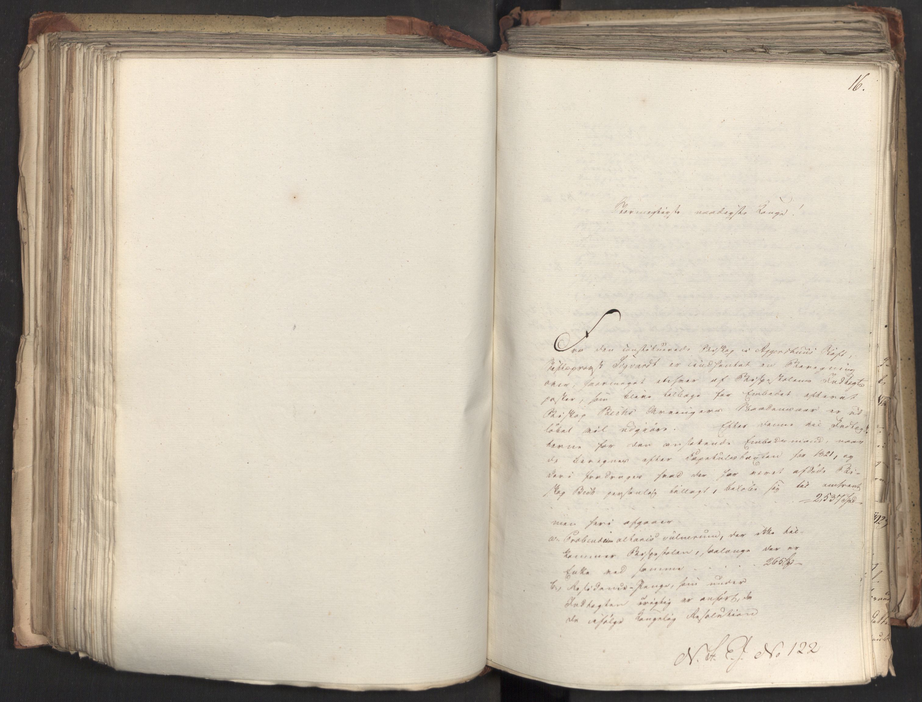 Statsrådsavdelingen i Stockholm, AV/RA-S-1003/D/Da/L0033: Regjeringsinnstillinger nr. 1-274, 1823, s. 318