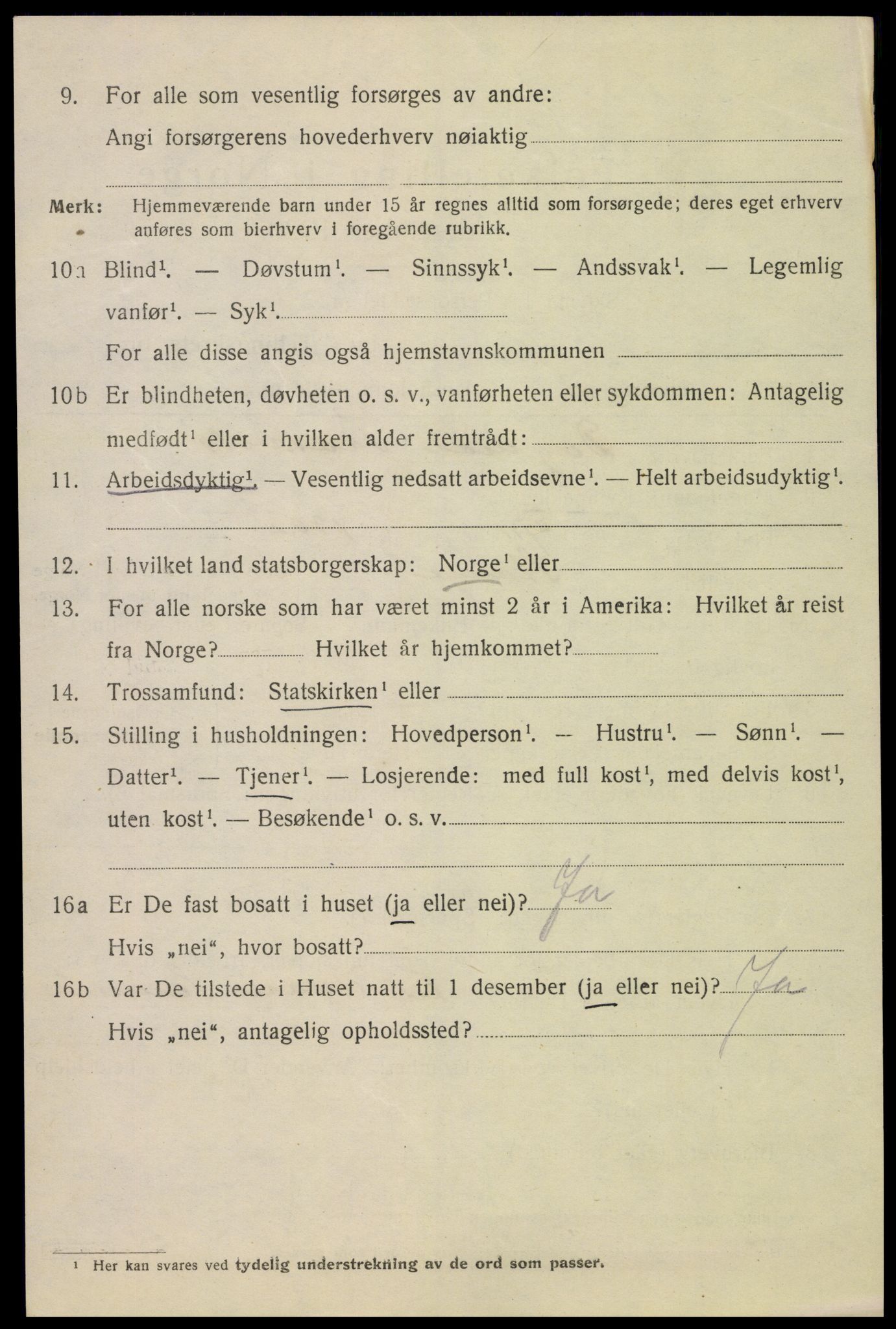 SAH, Folketelling 1920 for 0401 Hamar kjøpstad, 1920, s. 8092