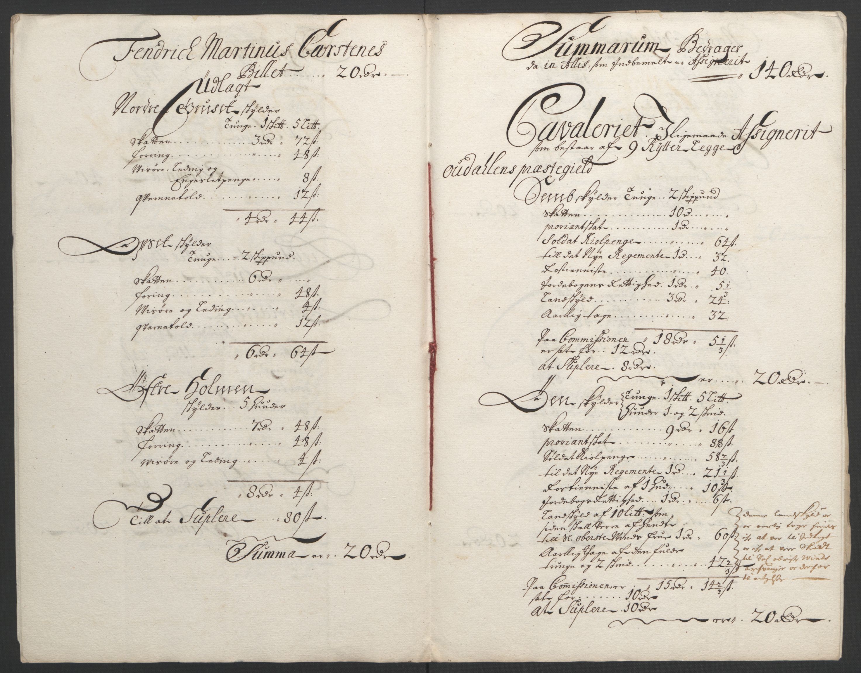 Rentekammeret inntil 1814, Reviderte regnskaper, Fogderegnskap, AV/RA-EA-4092/R13/L0832: Fogderegnskap Solør, Odal og Østerdal, 1694, s. 324