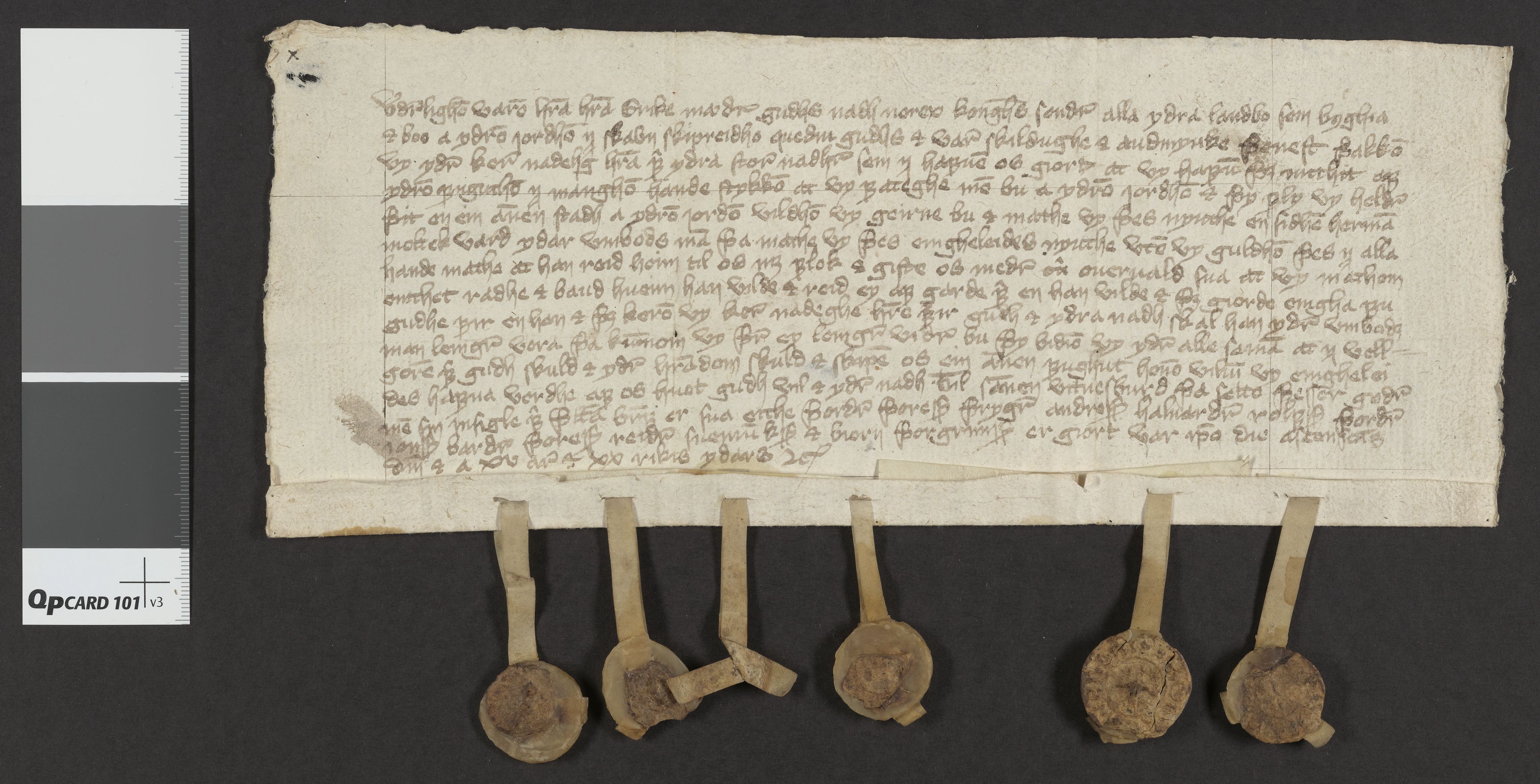 Riksarkivets diplomsamling, AV/RA-EA-5965/F06/L0022: Dokument nr. 33, 36, 1424