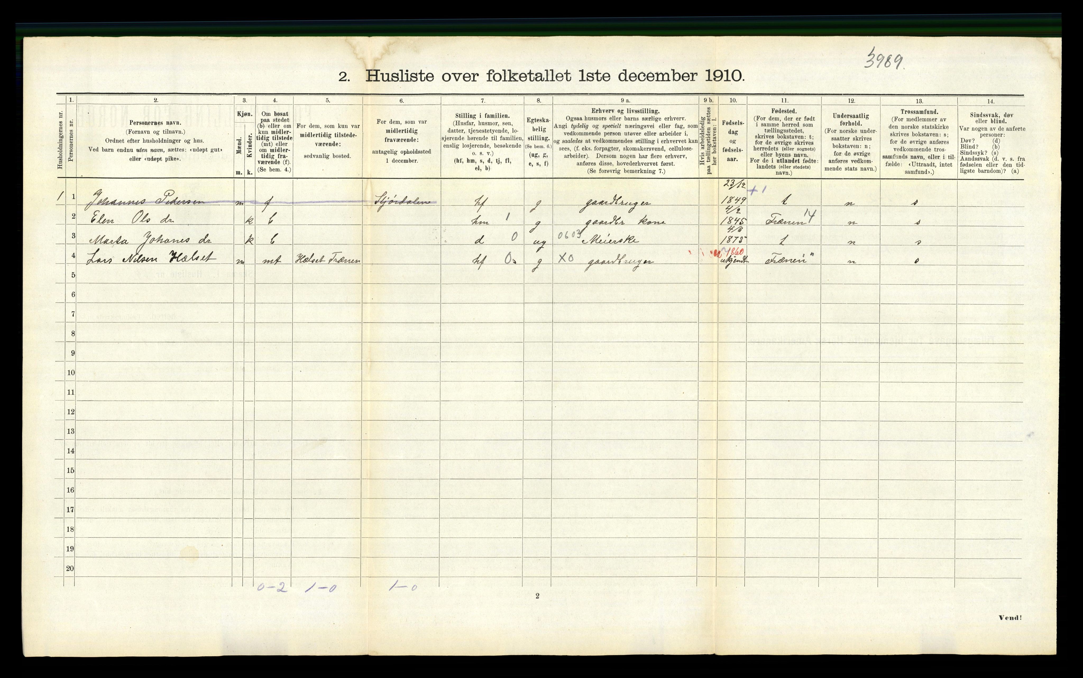 RA, Folketelling 1910 for 1551 Eide herred, 1910, s. 96