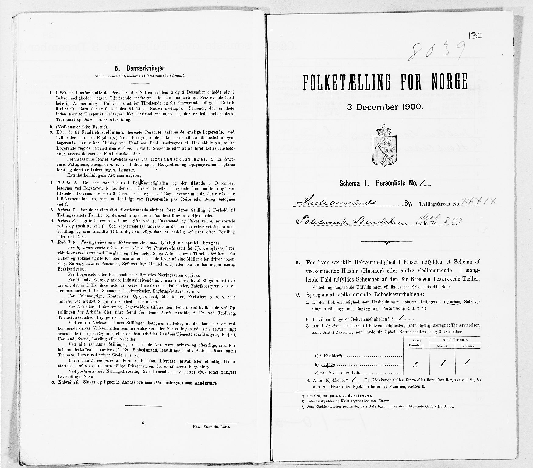 SAT, Folketelling 1900 for 1503 Kristiansund kjøpstad, 1900, s. 4059