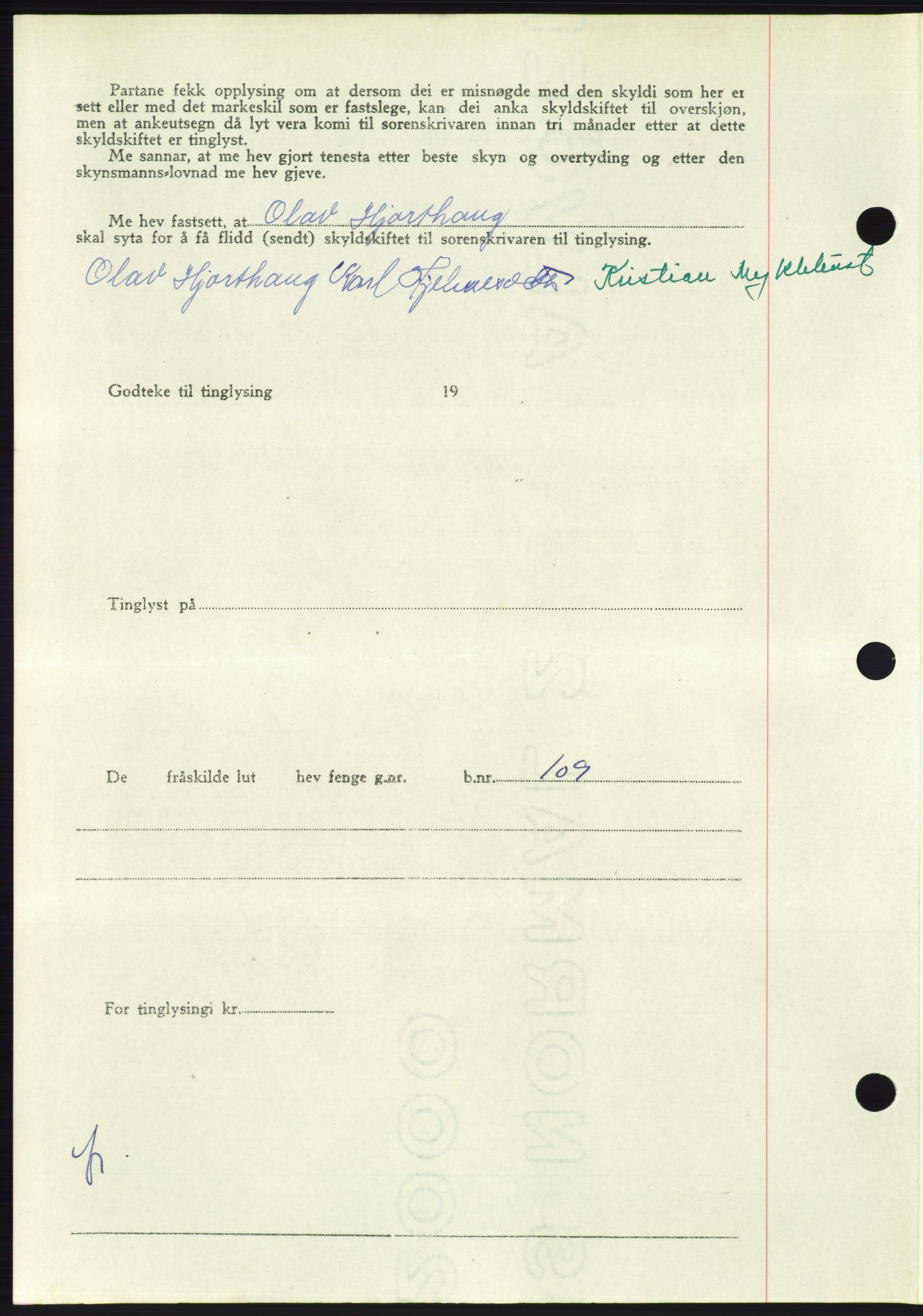 Søre Sunnmøre sorenskriveri, AV/SAT-A-4122/1/2/2C/L0104: Pantebok nr. 30A, 1956-1956, Dagboknr: 1593/1956