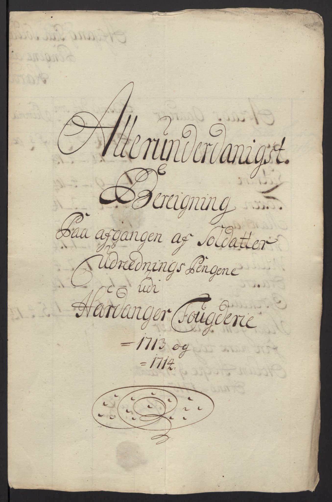 Rentekammeret inntil 1814, Reviderte regnskaper, Fogderegnskap, RA/EA-4092/R48/L2991: Fogderegnskap Sunnhordland og Hardanger, 1715, s. 504