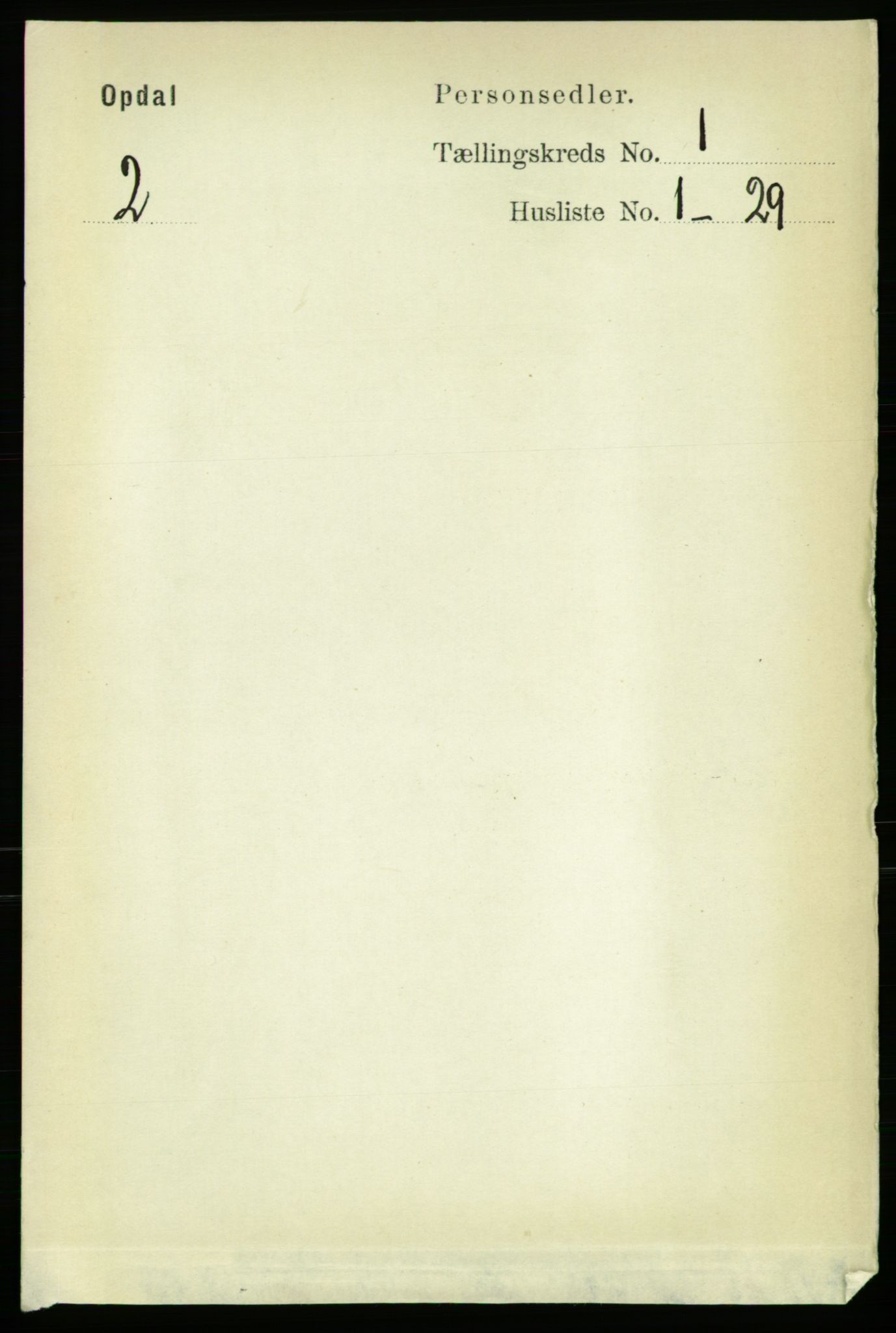 RA, Folketelling 1891 for 1634 Oppdal herred, 1891, s. 118