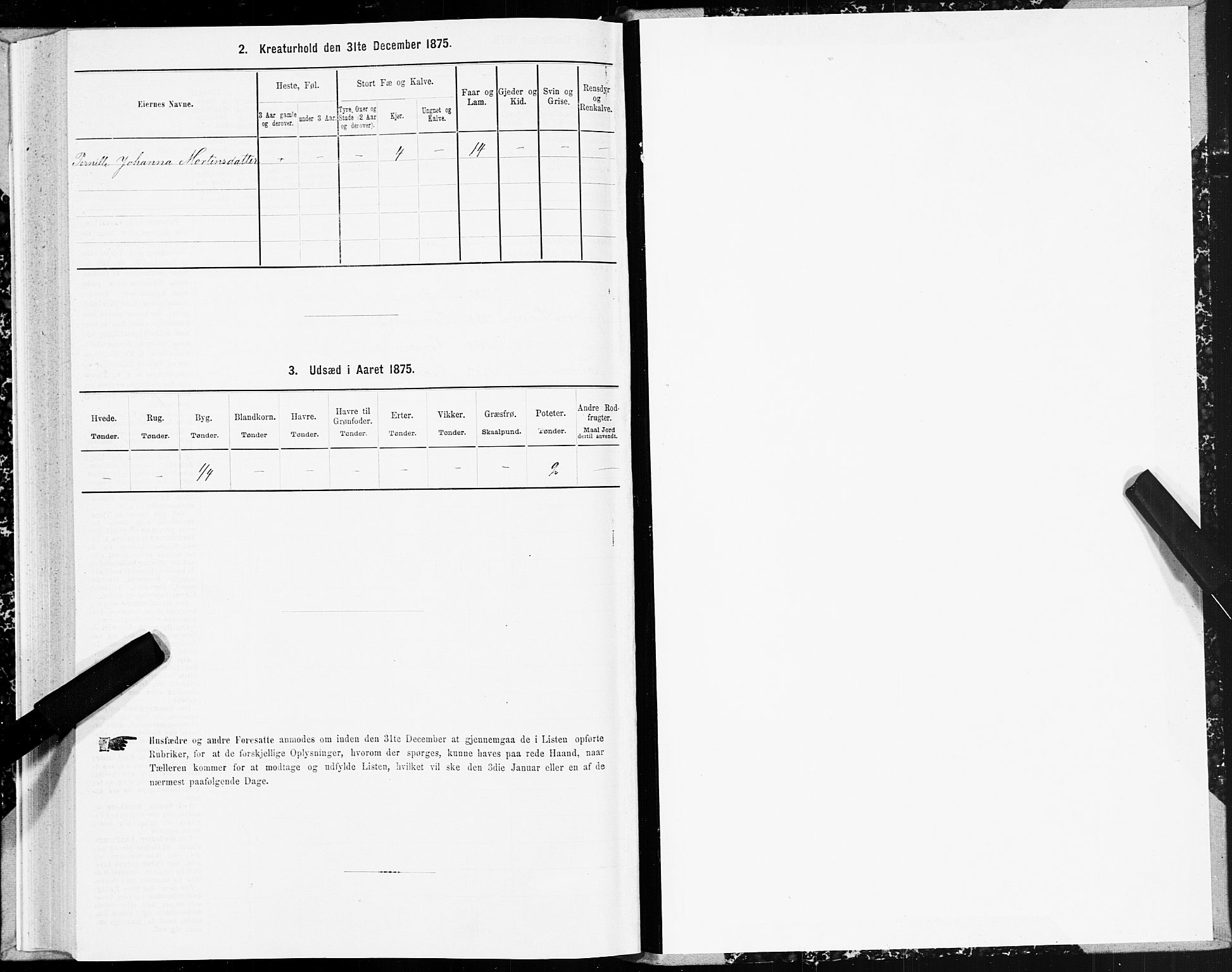 SAT, Folketelling 1875 for 1851P Lødingen prestegjeld, 1875