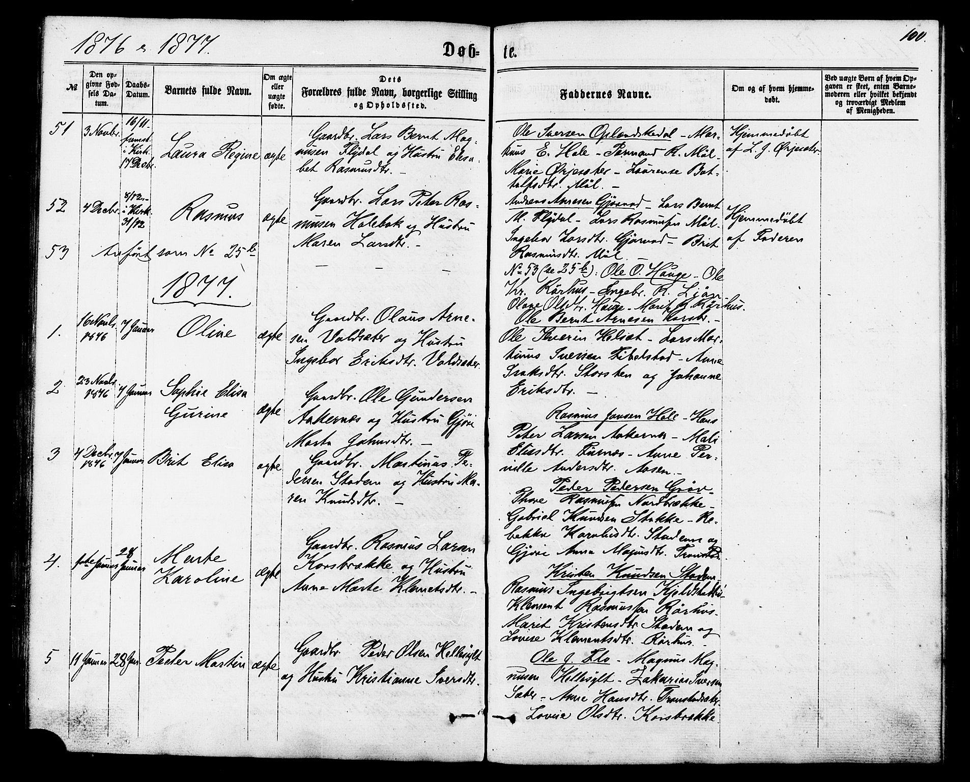 Ministerialprotokoller, klokkerbøker og fødselsregistre - Møre og Romsdal, AV/SAT-A-1454/517/L0226: Ministerialbok nr. 517A06, 1862-1881, s. 100