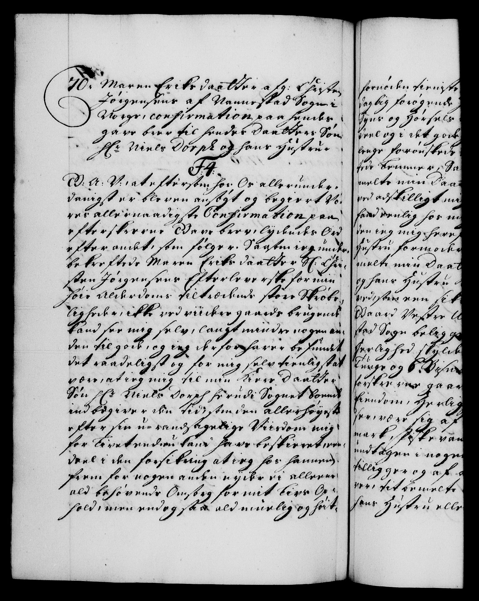 Danske Kanselli 1572-1799, RA/EA-3023/F/Fc/Fca/Fcaa/L0019: Norske registre, 1704-1707, s. 341b