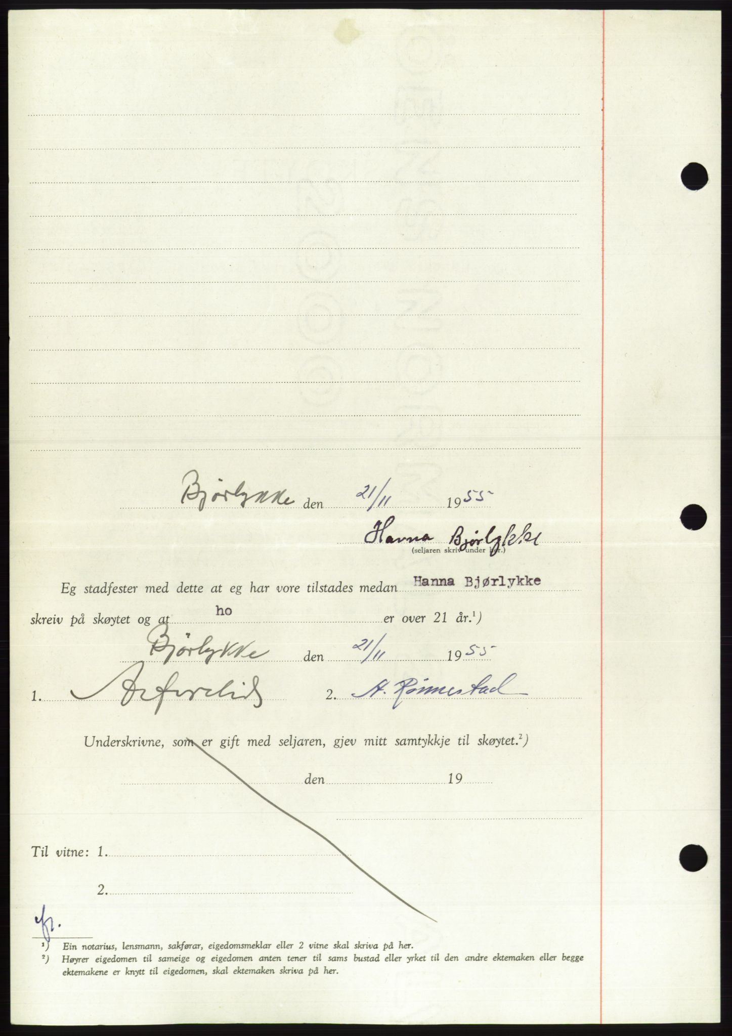 Søre Sunnmøre sorenskriveri, AV/SAT-A-4122/1/2/2C/L0102: Pantebok nr. 28A, 1955-1956, Dagboknr: 2890/1955