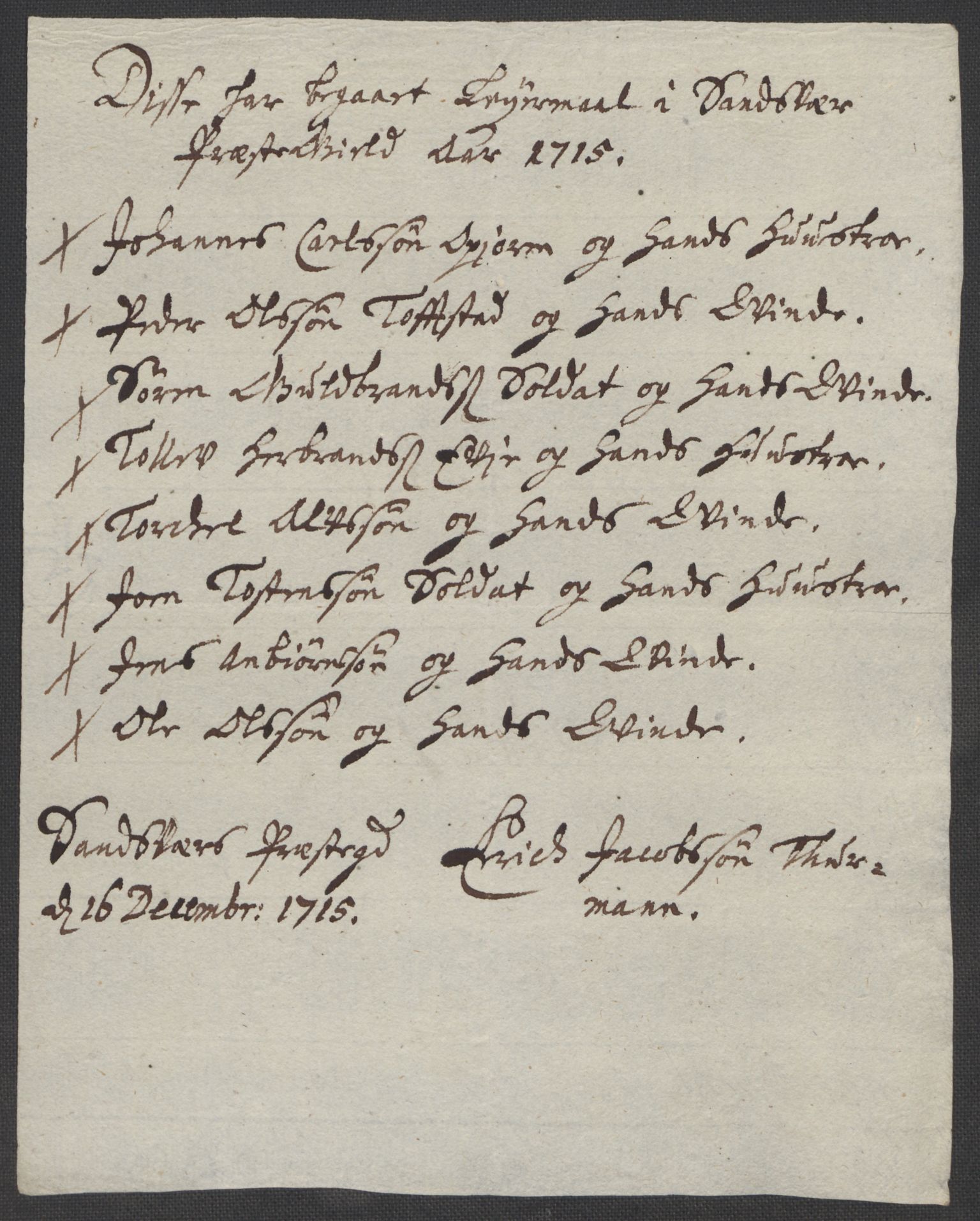 Rentekammeret inntil 1814, Reviderte regnskaper, Fogderegnskap, RA/EA-4092/R24/L1591: Fogderegnskap Numedal og Sandsvær, 1715, s. 276