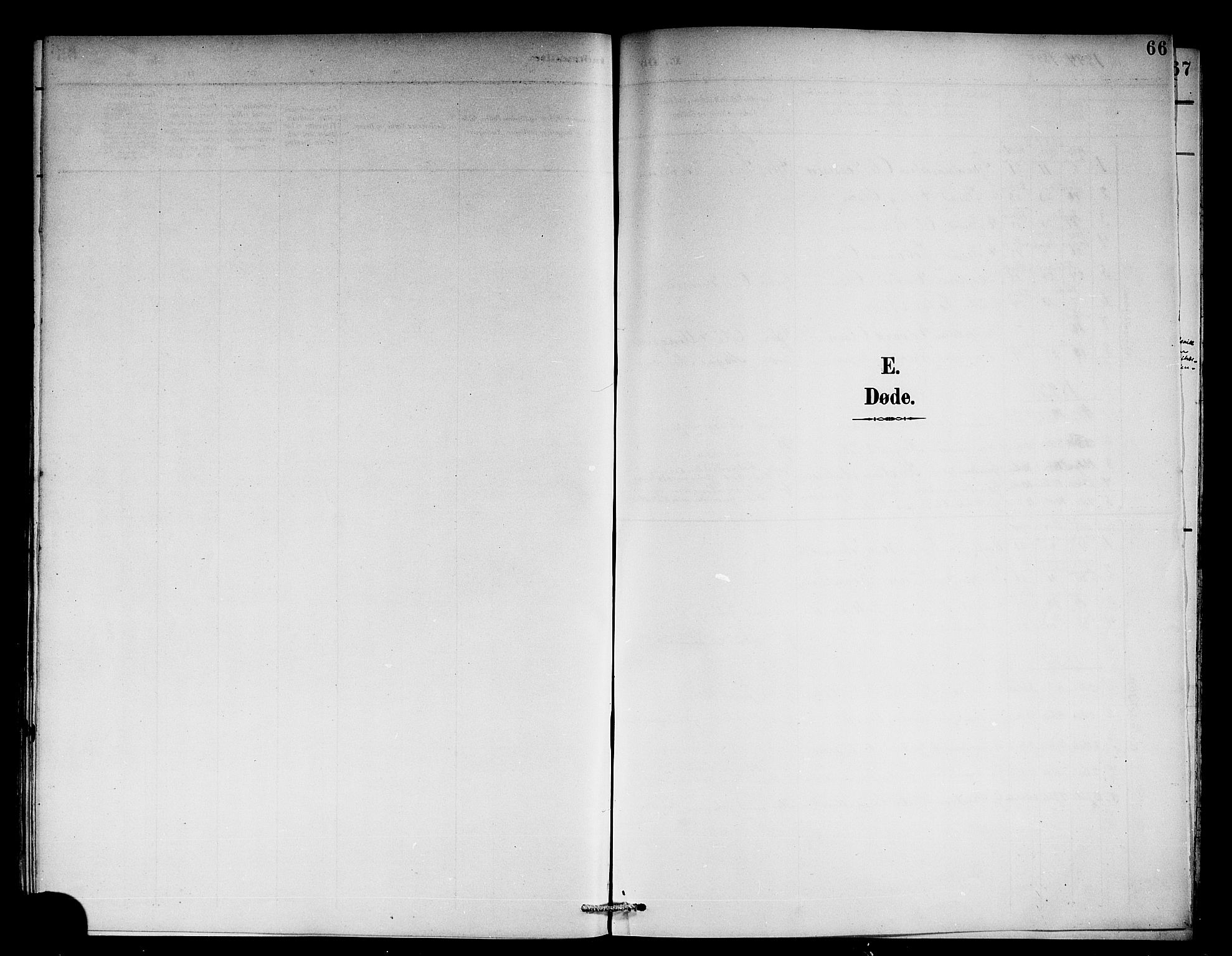 Vik sokneprestembete, AV/SAB-A-81501/H/Hab/Habb/L0003: Klokkerbok nr. B 3, 1894-1912, s. 66
