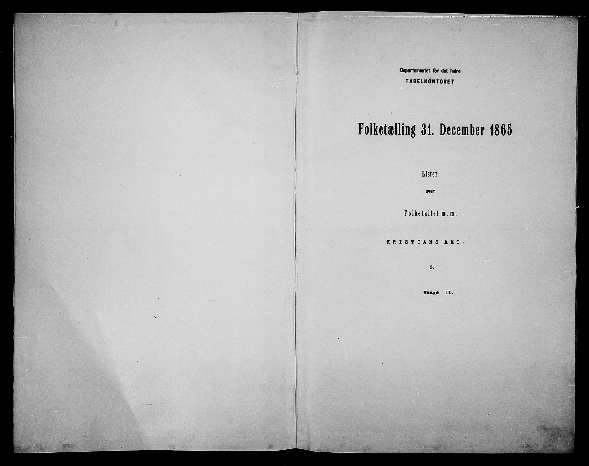 RA, Folketelling 1865 for 0515P Vågå prestegjeld, 1865, s. 167