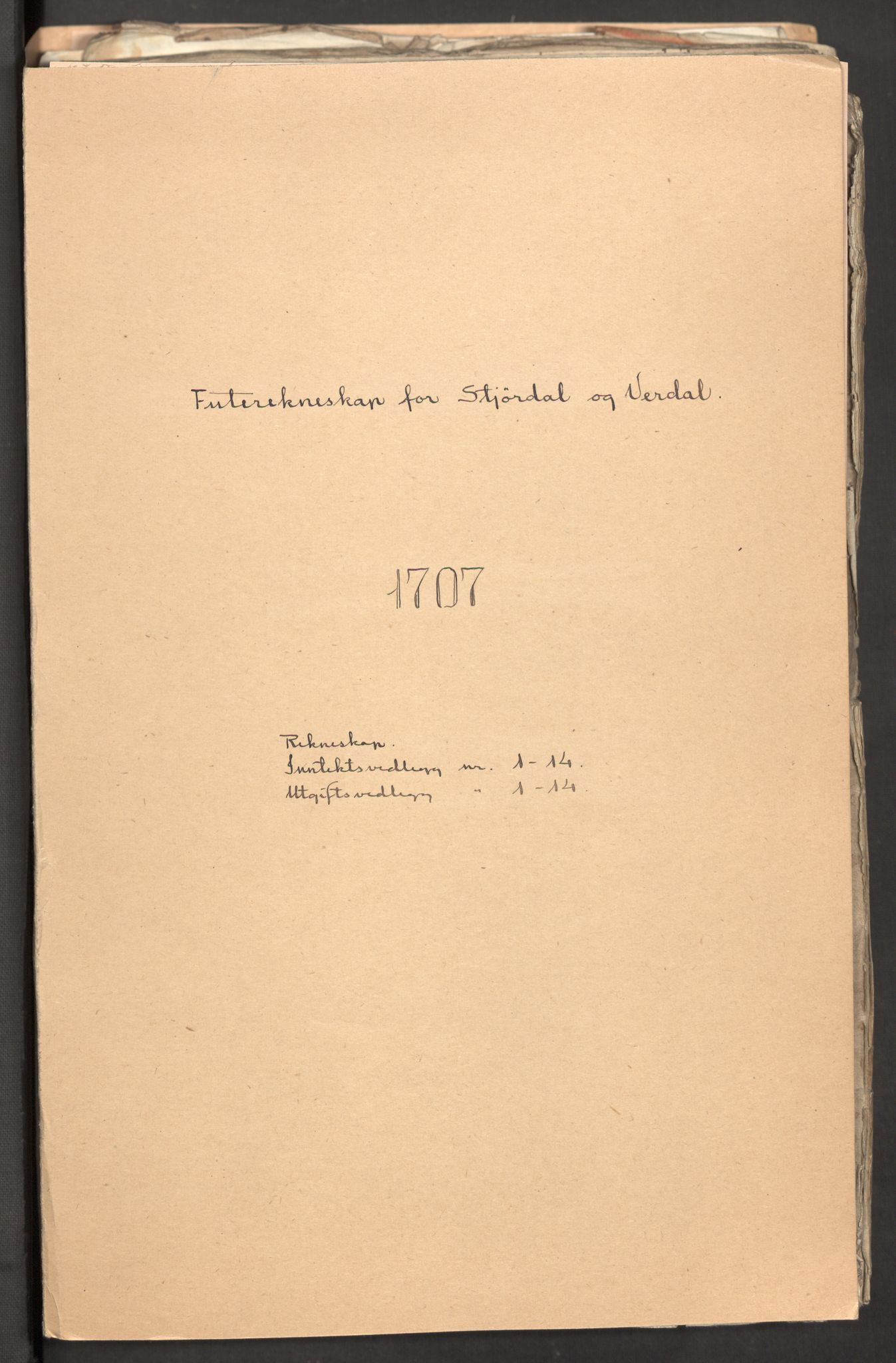 Rentekammeret inntil 1814, Reviderte regnskaper, Fogderegnskap, RA/EA-4092/R62/L4197: Fogderegnskap Stjørdal og Verdal, 1707, s. 2