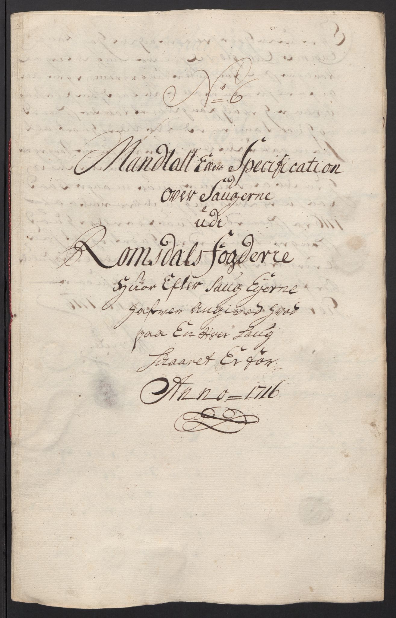 Rentekammeret inntil 1814, Reviderte regnskaper, Fogderegnskap, RA/EA-4092/R55/L3663: Fogderegnskap Romsdal, 1715-1716, s. 347