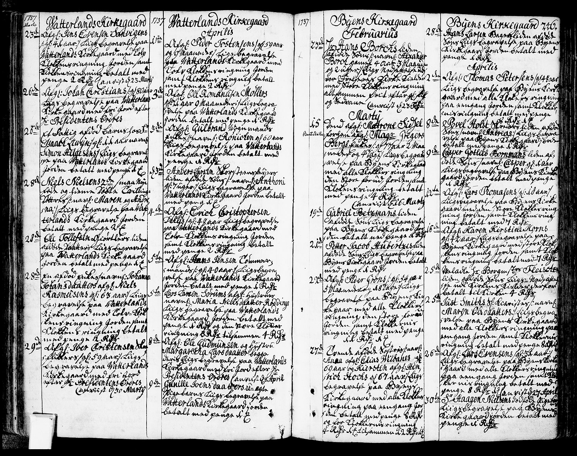Oslo domkirke Kirkebøker, SAO/A-10752/F/Fa/L0003: Ministerialbok nr. 3, 1731-1743, s. 246