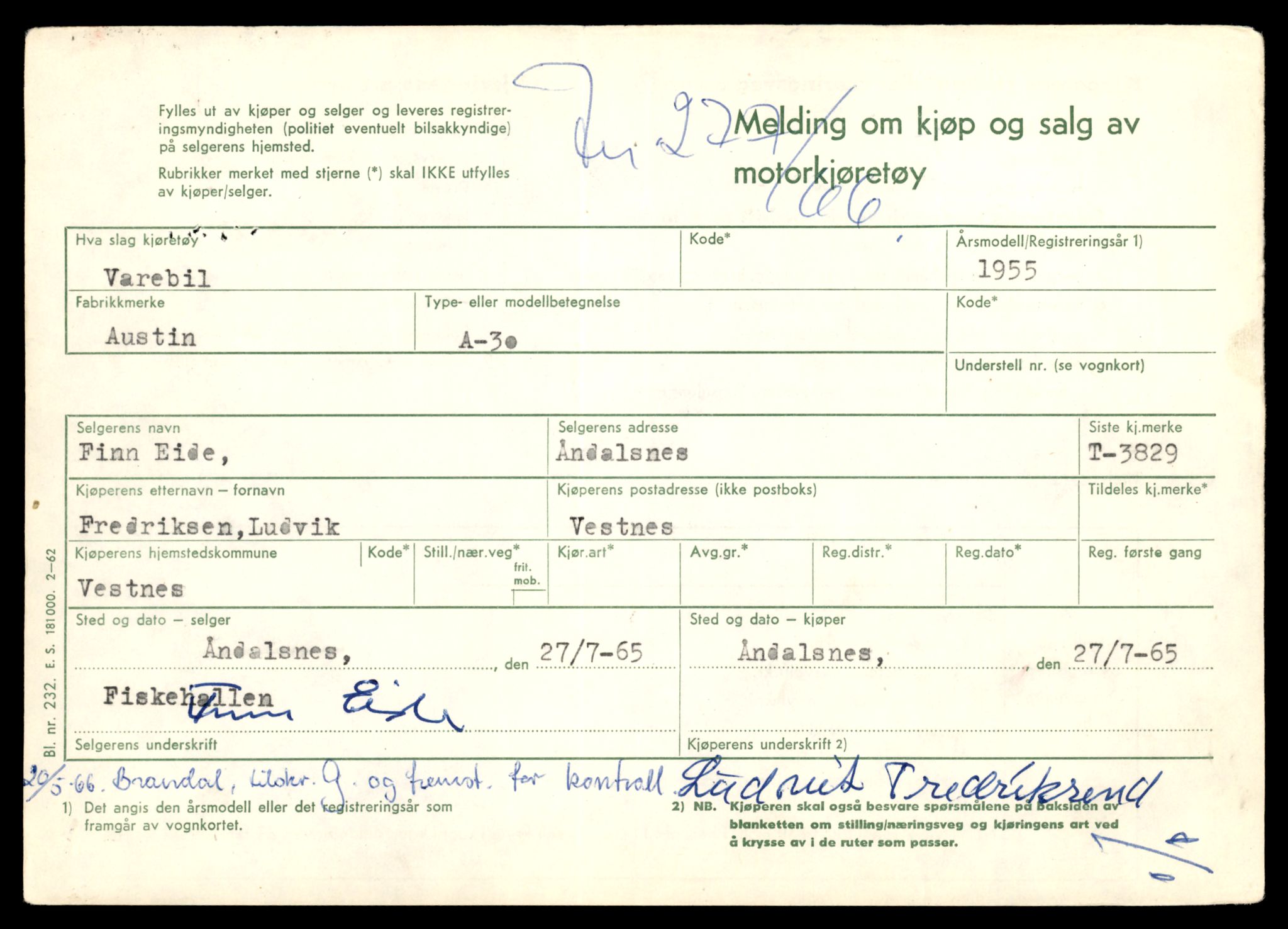 Møre og Romsdal vegkontor - Ålesund trafikkstasjon, AV/SAT-A-4099/F/Fe/L0017: Registreringskort for kjøretøy T 1985 - T 10090, 1927-1998, s. 773