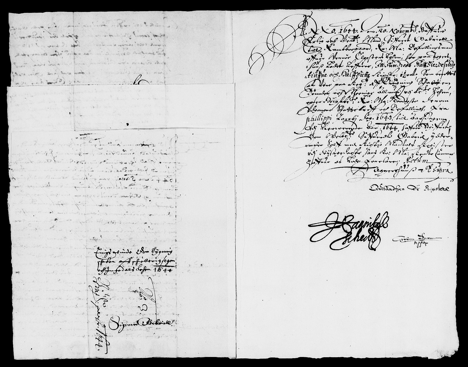 Rentekammeret inntil 1814, Reviderte regnskaper, Lensregnskaper, AV/RA-EA-5023/R/Rb/Rbg/L0007: Verne kloster len, 1623-1647