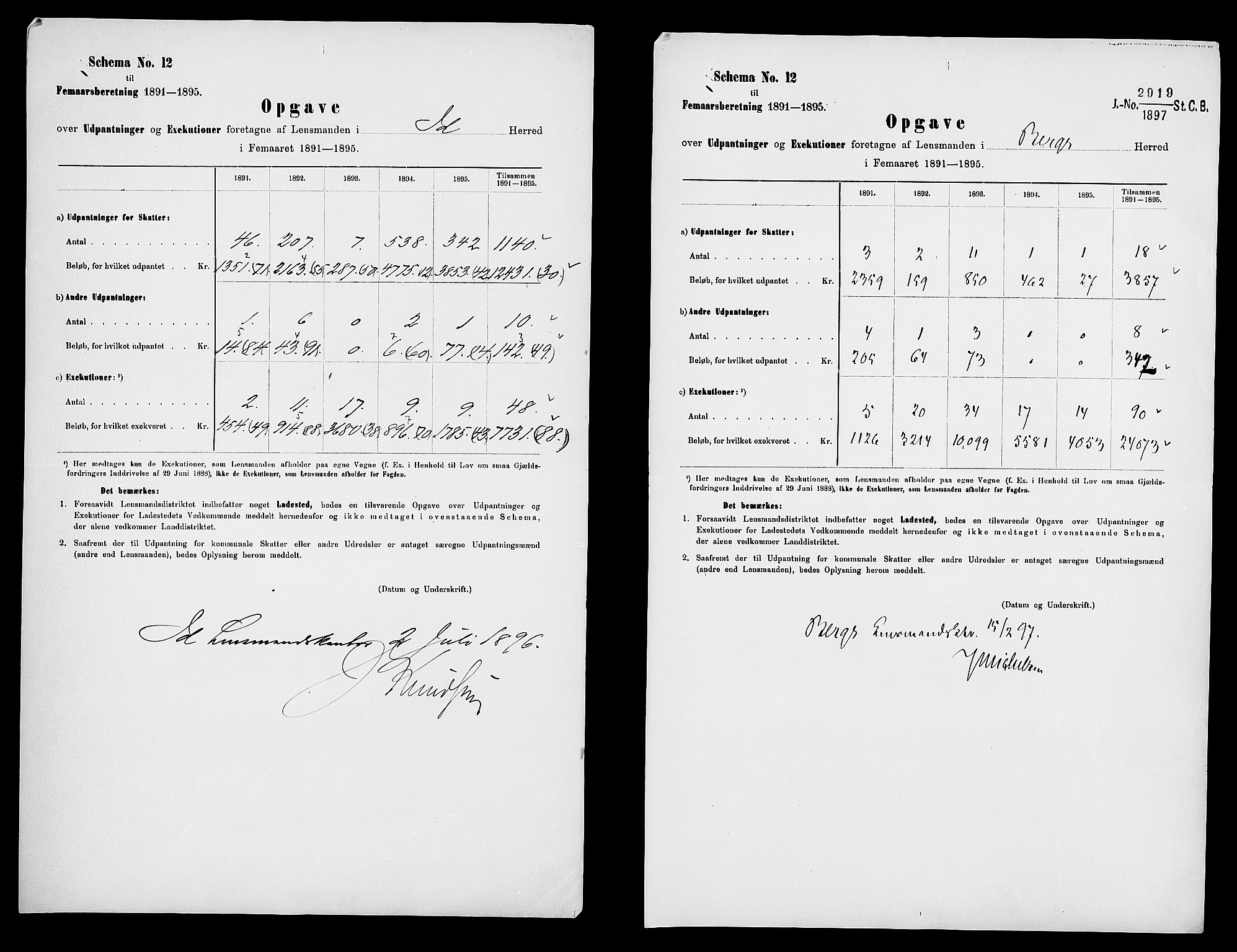 Statistisk sentralbyrå, Næringsøkonomiske emner, Generelt - Amtmennenes femårsberetninger, AV/RA-S-2233/F/Fa/L0083: --, 1891-1895, s. 386