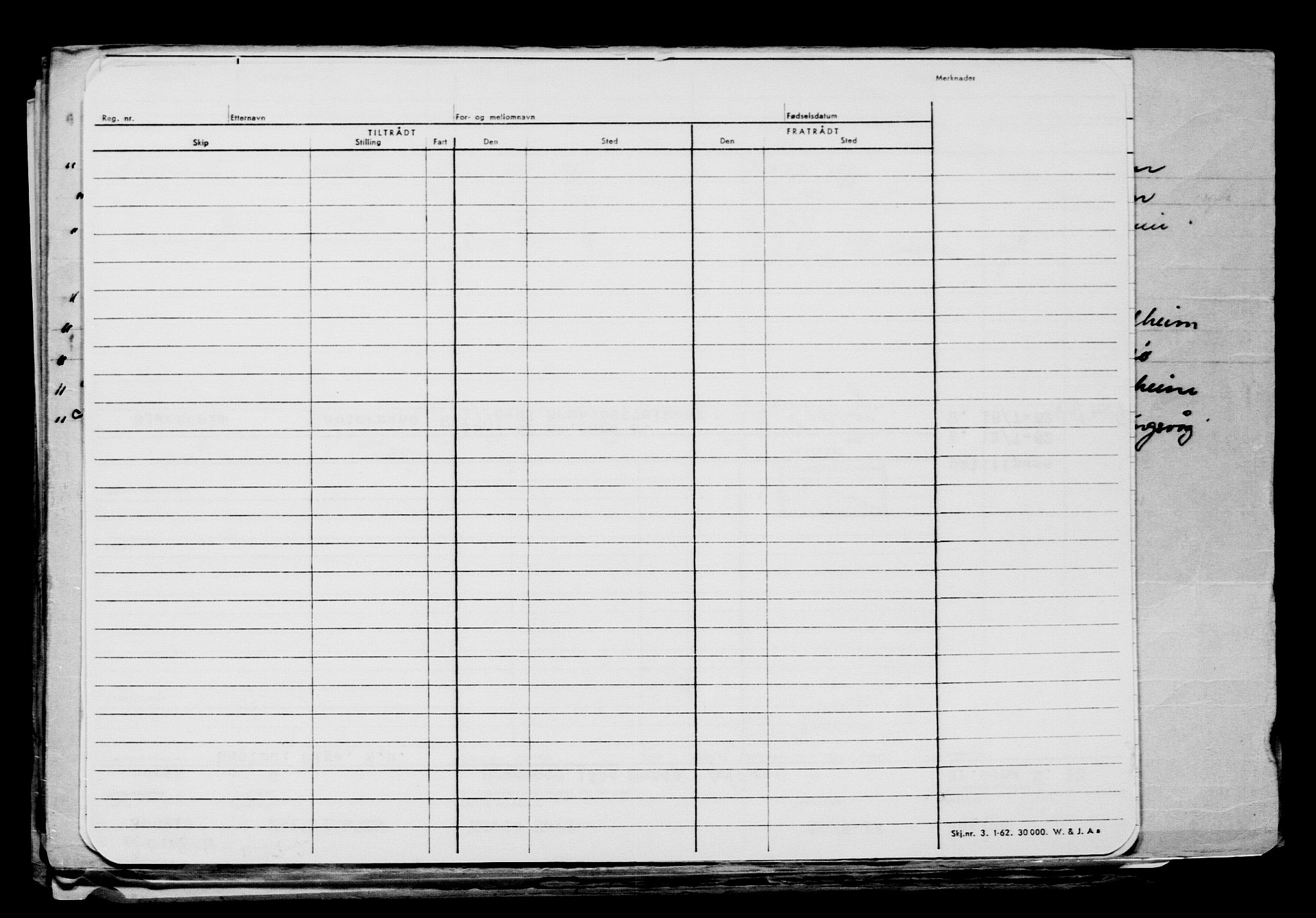 Direktoratet for sjømenn, AV/RA-S-3545/G/Gb/L0142: Hovedkort, 1916, s. 8