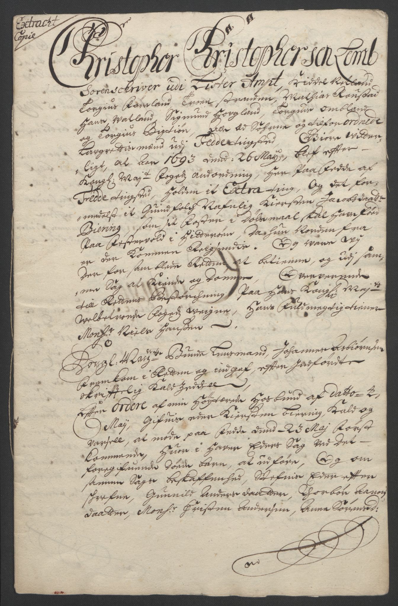 Rentekammeret inntil 1814, Reviderte regnskaper, Fogderegnskap, AV/RA-EA-4092/R43/L2545: Fogderegnskap Lista og Mandal, 1694-1695, s. 140