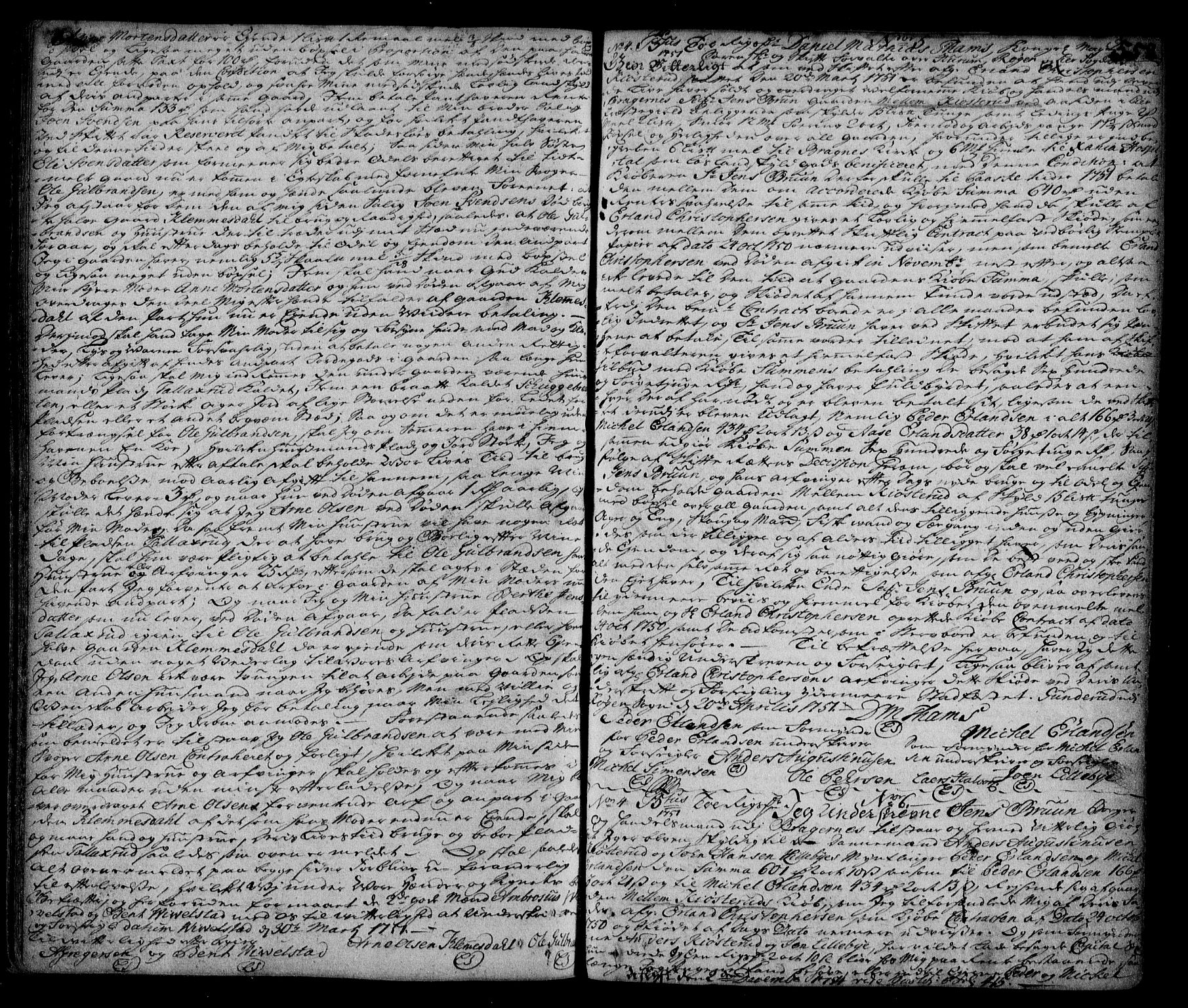 Lier, Røyken og Hurum sorenskriveri, SAKO/A-89/G/Ga/Gaa/L0002: Pantebok nr. II, 1725-1755, s. 558