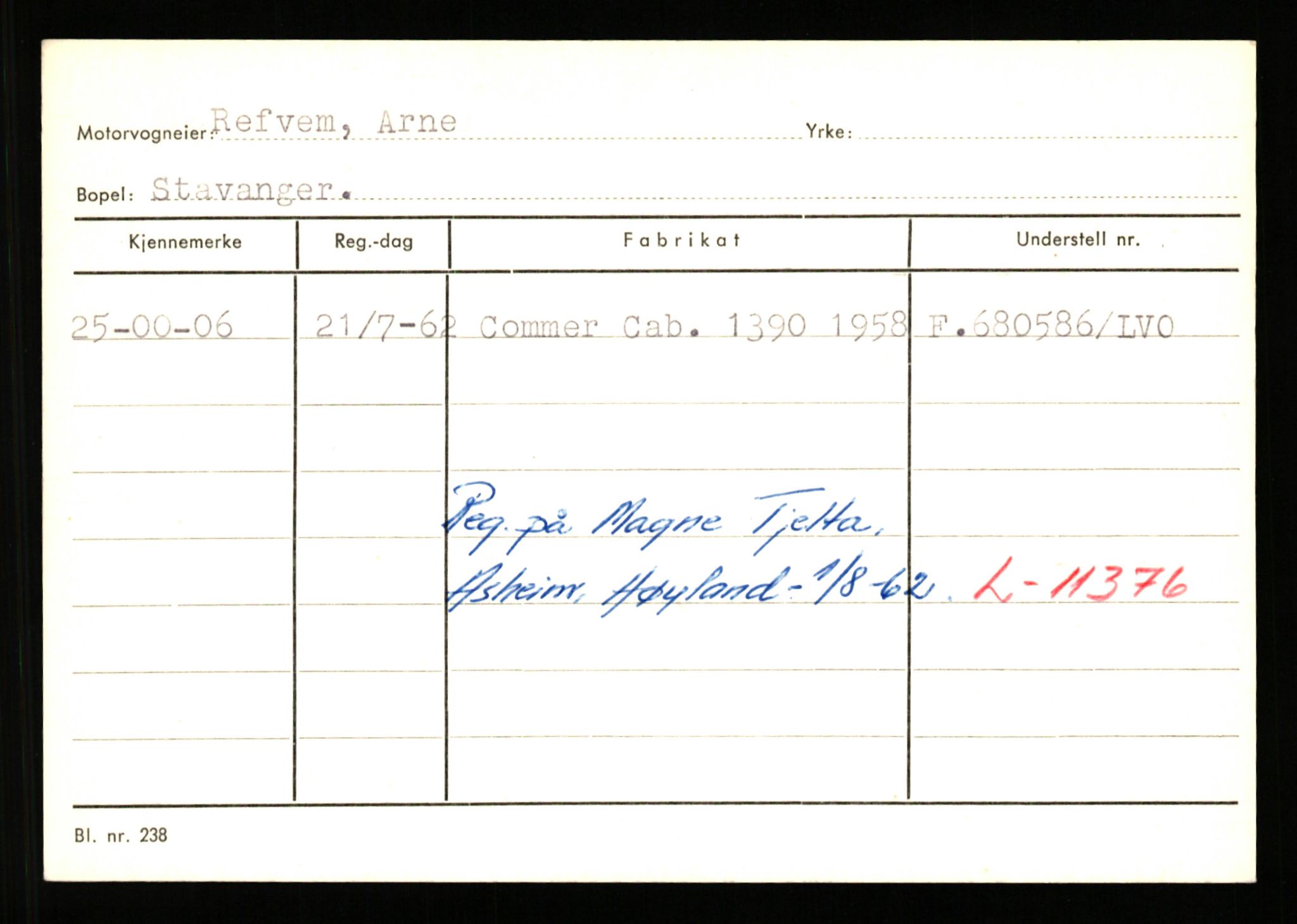 Stavanger trafikkstasjon, SAST/A-101942/0/G/L0011: Registreringsnummer: 240000 - 363477, 1930-1971, s. 403