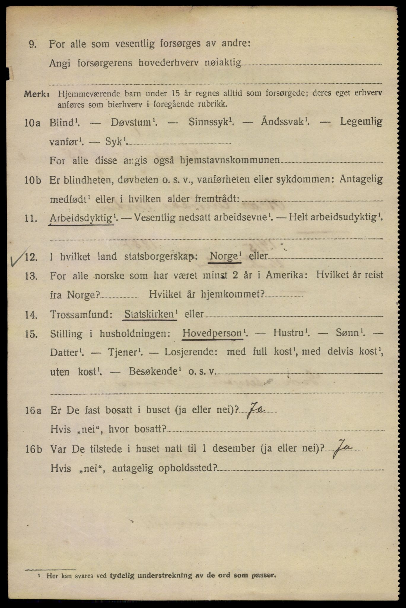 SAO, Folketelling 1920 for 0301 Kristiania kjøpstad, 1920, s. 521462