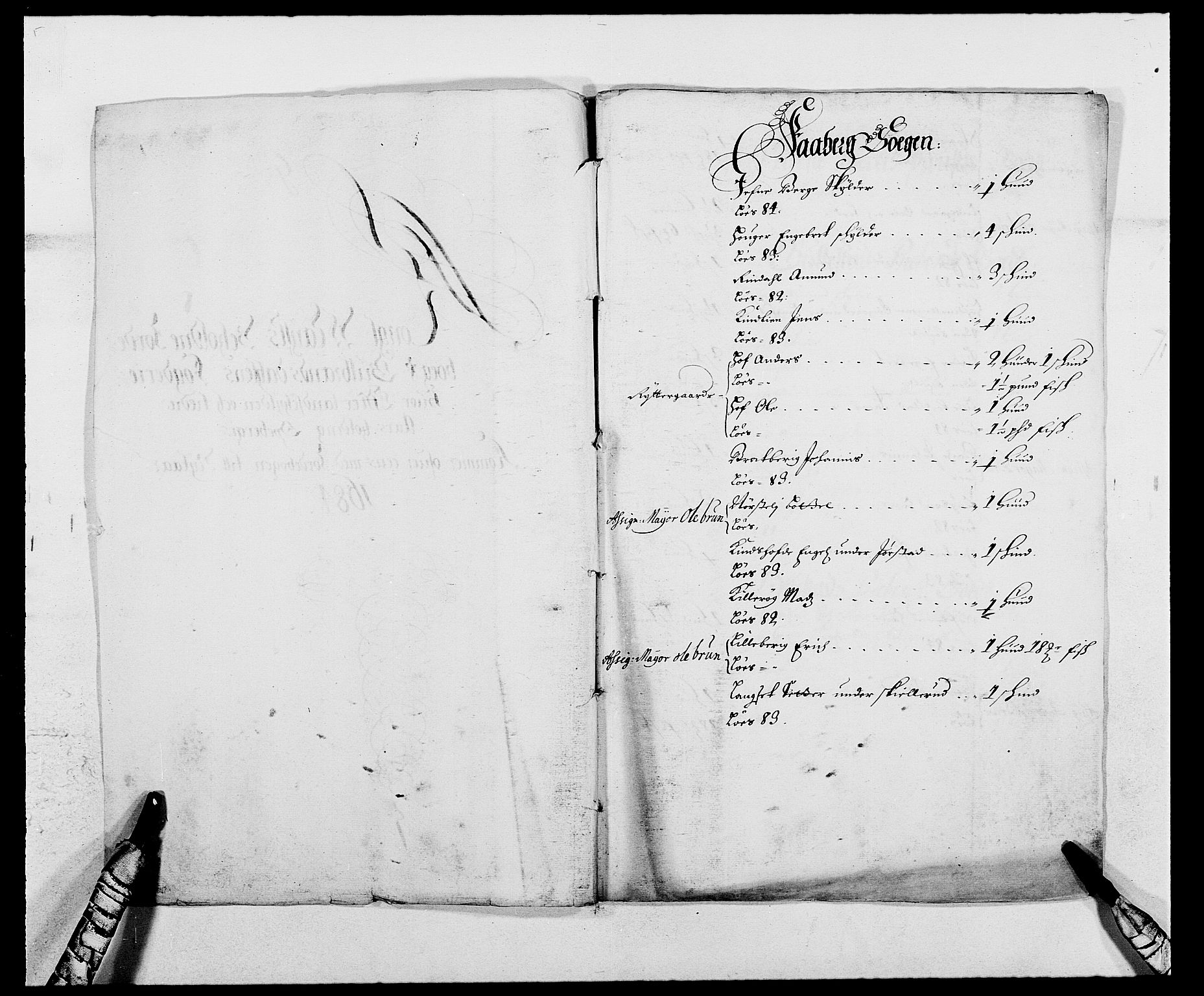 Rentekammeret inntil 1814, Reviderte regnskaper, Fogderegnskap, RA/EA-4092/R17/L1159: Fogderegnskap Gudbrandsdal, 1682-1689, s. 56