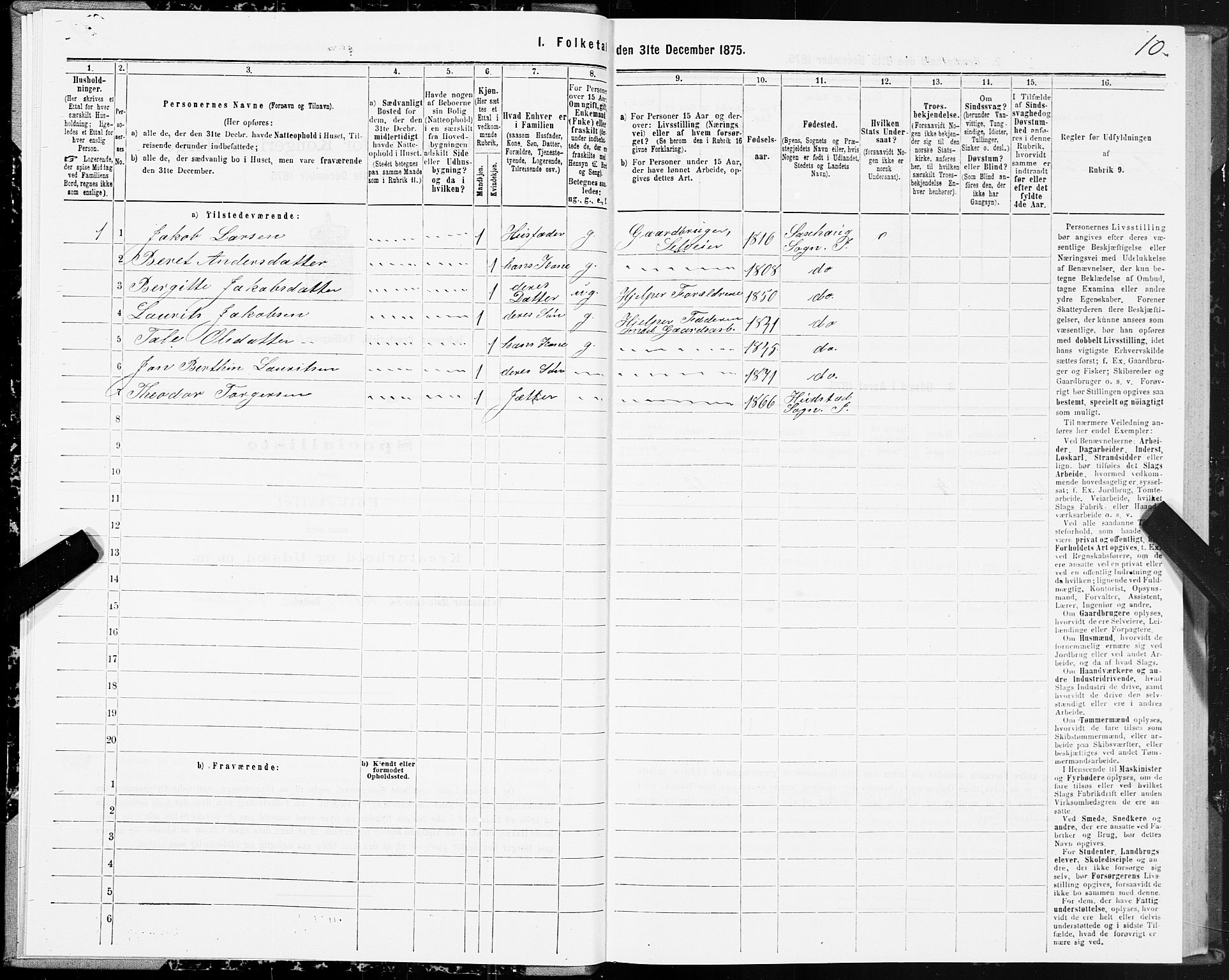 SAT, Folketelling 1875 for 1729P Inderøy prestegjeld, 1875, s. 4010