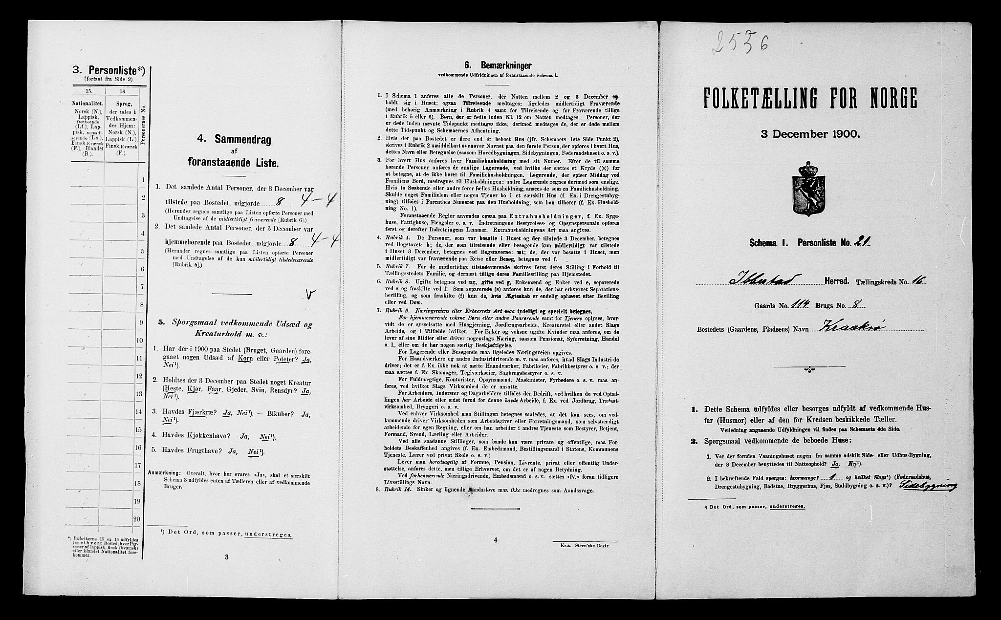 SATØ, Folketelling 1900 for 1917 Ibestad herred, 1900, s. 2177