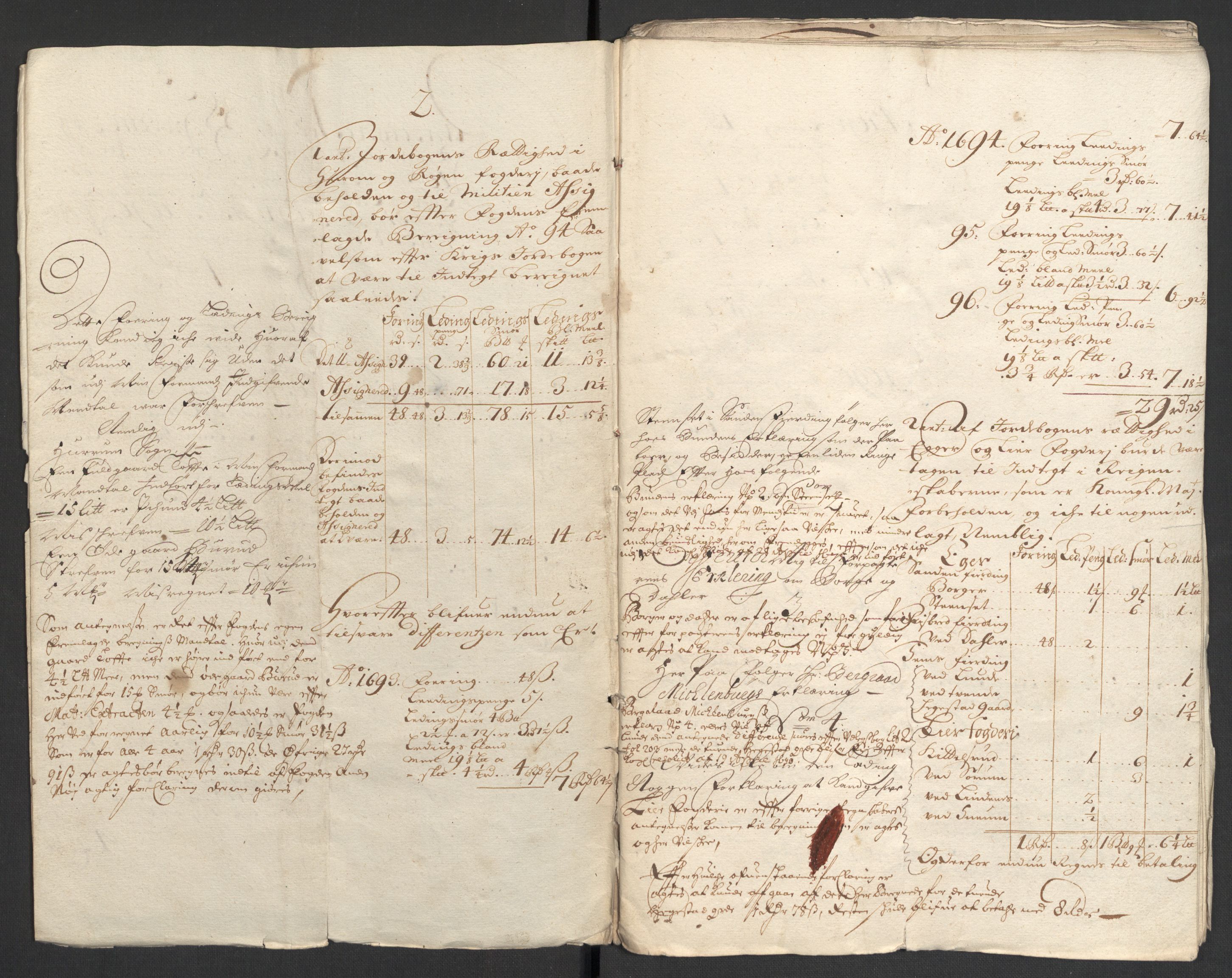 Rentekammeret inntil 1814, Reviderte regnskaper, Fogderegnskap, RA/EA-4092/R30/L1695: Fogderegnskap Hurum, Røyken, Eiker og Lier, 1697, s. 179