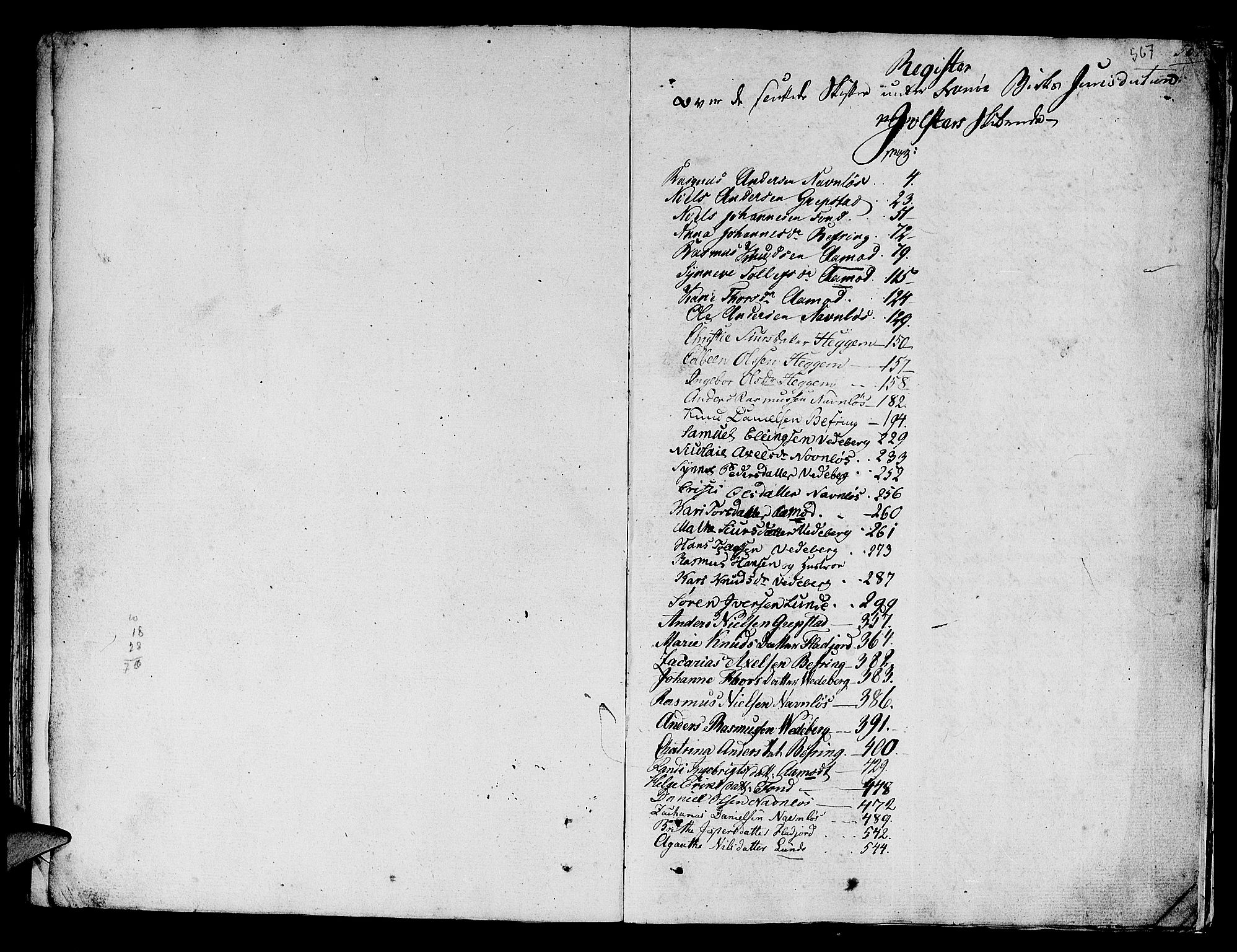 Sunnfjord tingrett, AV/SAB-A-3201/1/H/Ha/Hac/L0016b: Skifteprotokoll, folio 292-573, 1814-1821, s. 566b-567a