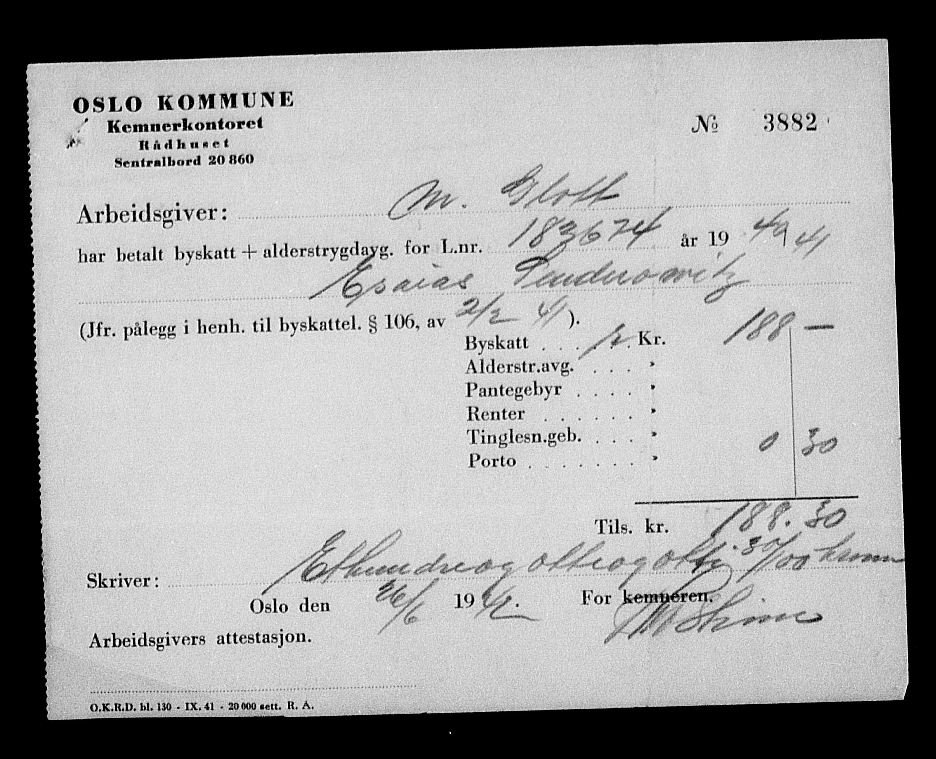 Justisdepartementet, Tilbakeføringskontoret for inndratte formuer, AV/RA-S-1564/H/Hc/Hcc/L0981: --, 1945-1947, s. 403