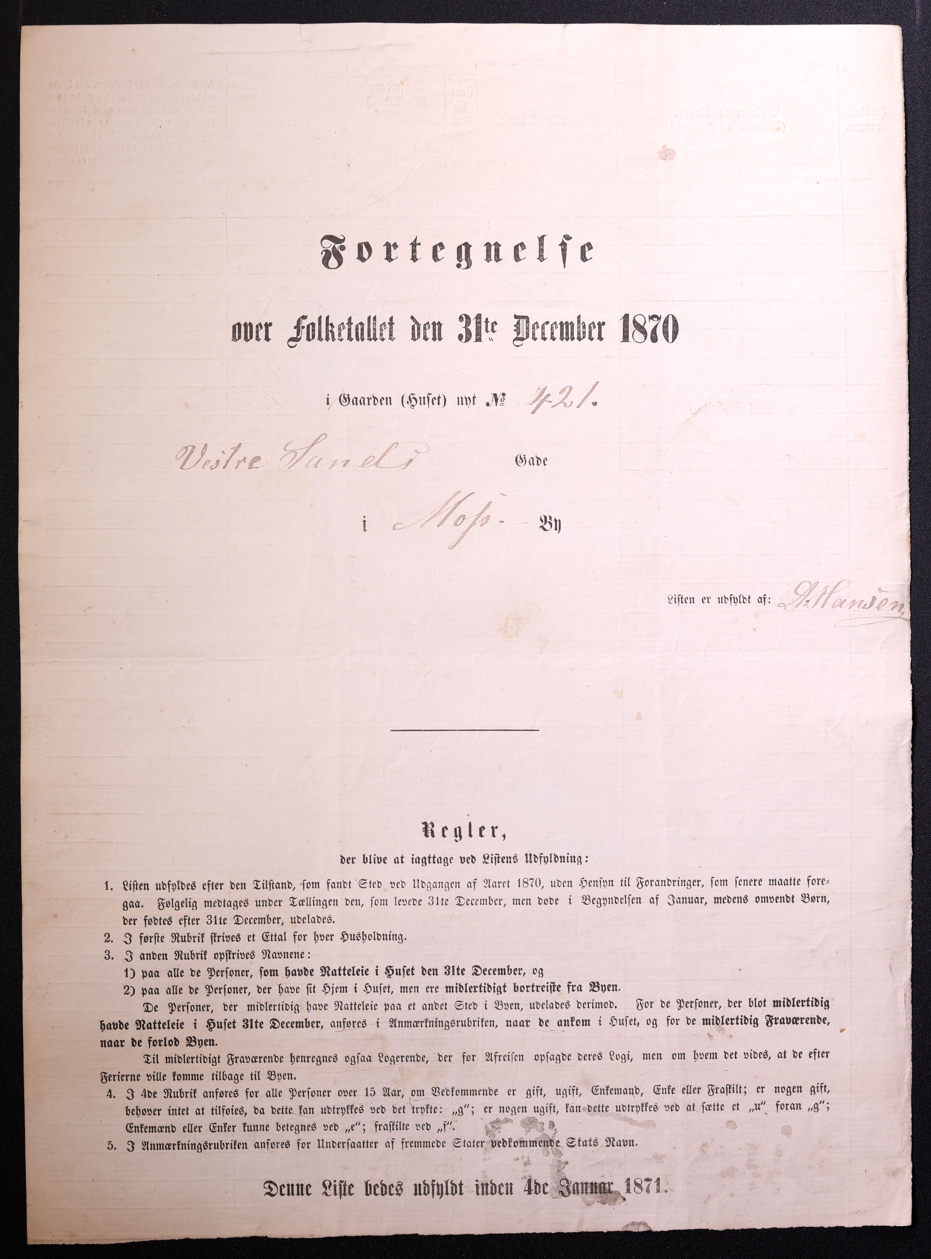 RA, Folketelling 1870 for 0104 Moss kjøpstad, 1870, s. 713