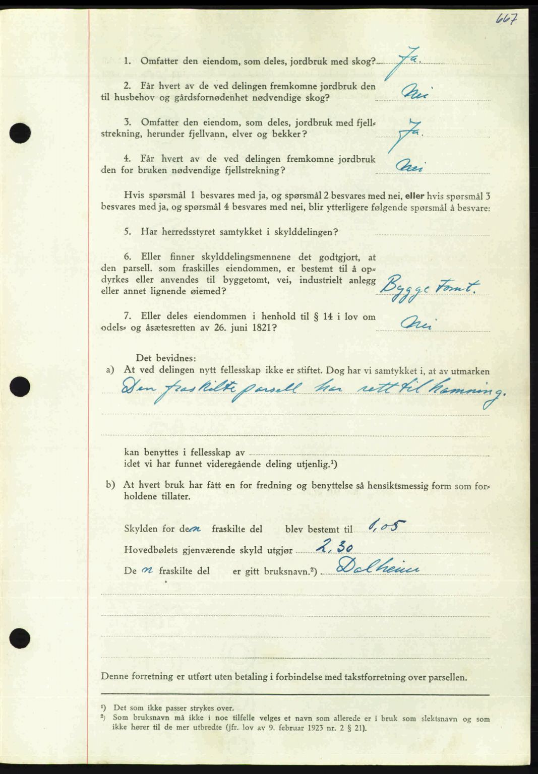 Nordmøre sorenskriveri, AV/SAT-A-4132/1/2/2Ca: Pantebok nr. A115, 1950-1950, Dagboknr: 2279/1950